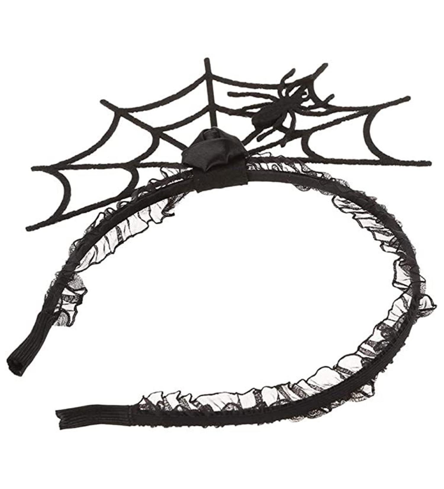 Halloween Headband Halloween Black Spider Hair Hoop for Kids Women Girls Halloween Party Headpiece Spider Web Head Boppers Spider Hair Accessories Halloween Headwear Halloween Costume Accessories - Buy Online on GoSupps.com
