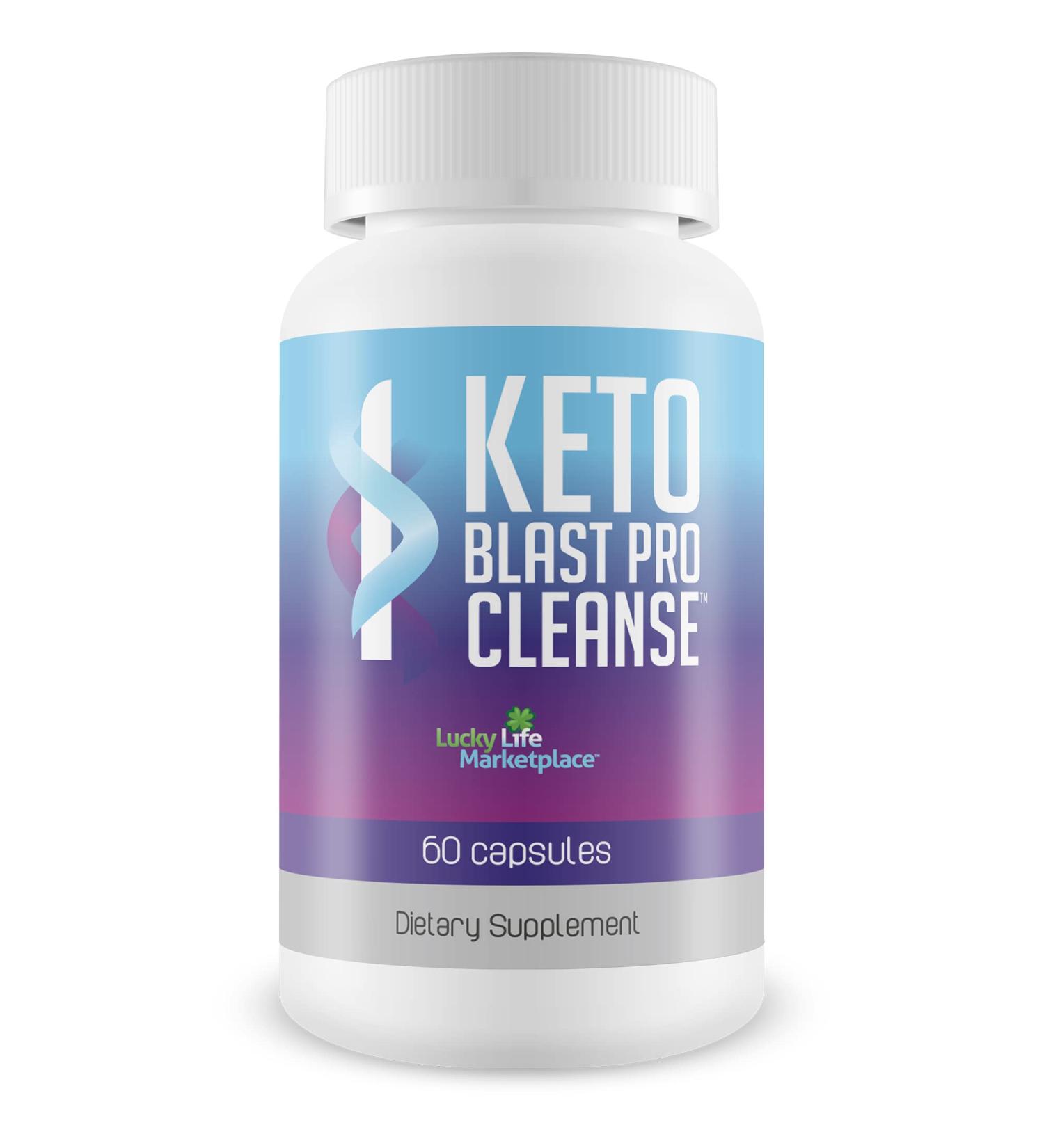 Keto Blast Pro Cleanse - Natural Probiotic for Full Body Cleansing & Detox - Gut & Colon Cleanse Support - Keto Friendly - Buy Online on GoSupps.com
