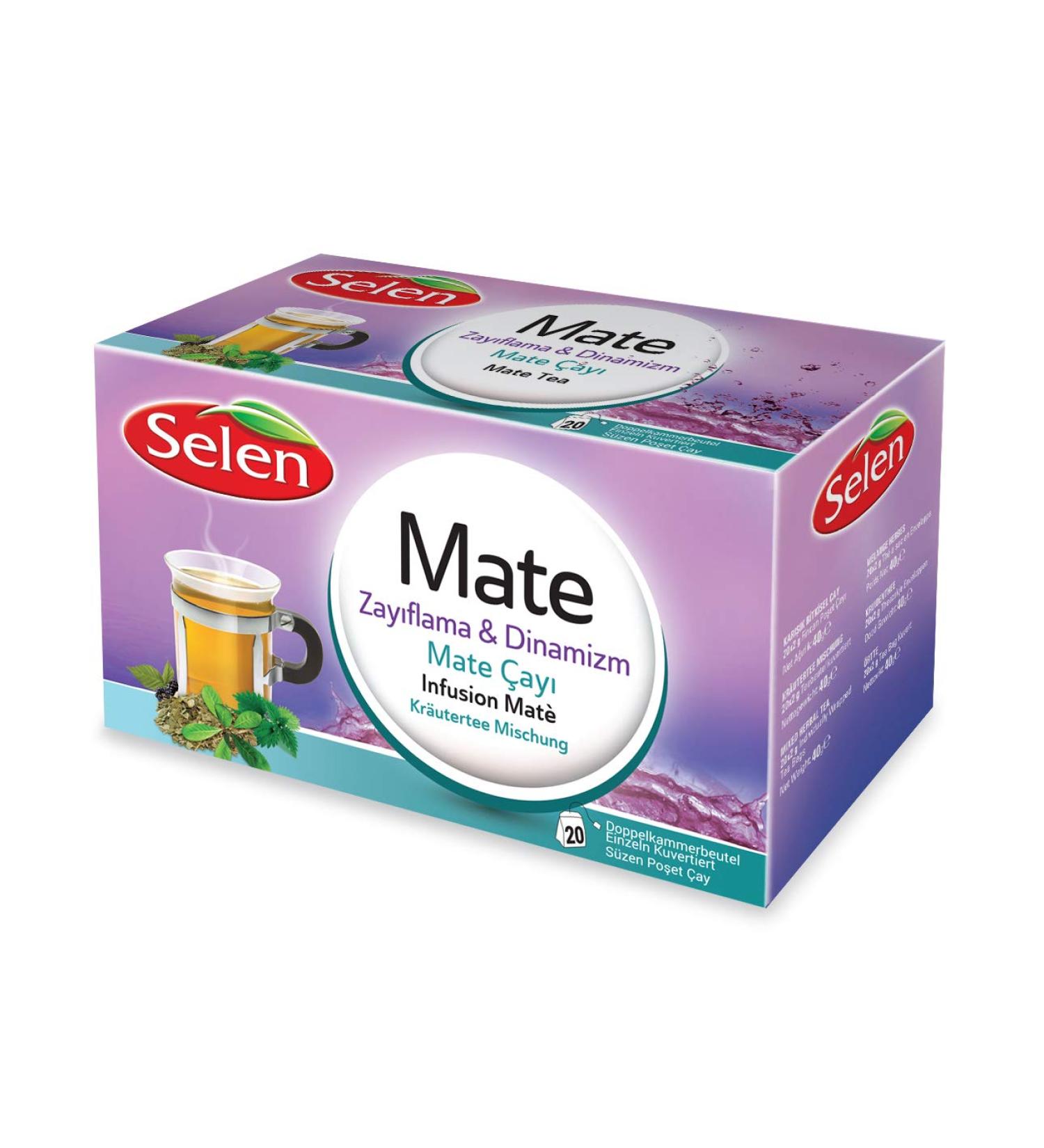 Buy Selen Mate Herbal Tea - 20 Tea Bags | Premium Quality & International Shipping - Buy Online on GoSupps.com