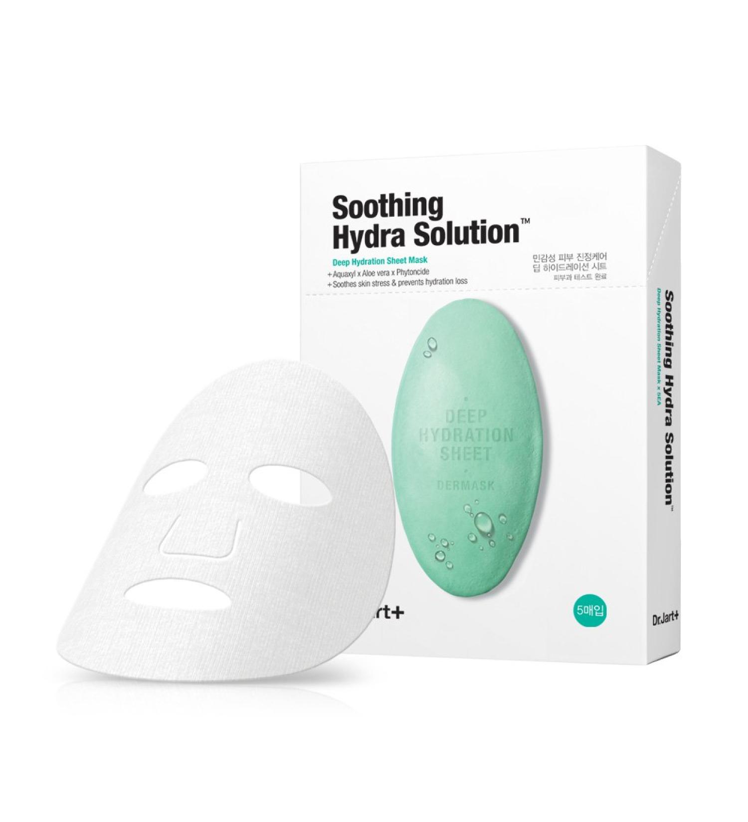 Dr.Jart Deep Hydration Sheet Dermask 25g/0.9oz x5 - Pack of 5 Hydrating Sheet Masks - Buy Online on GoSupps.com
