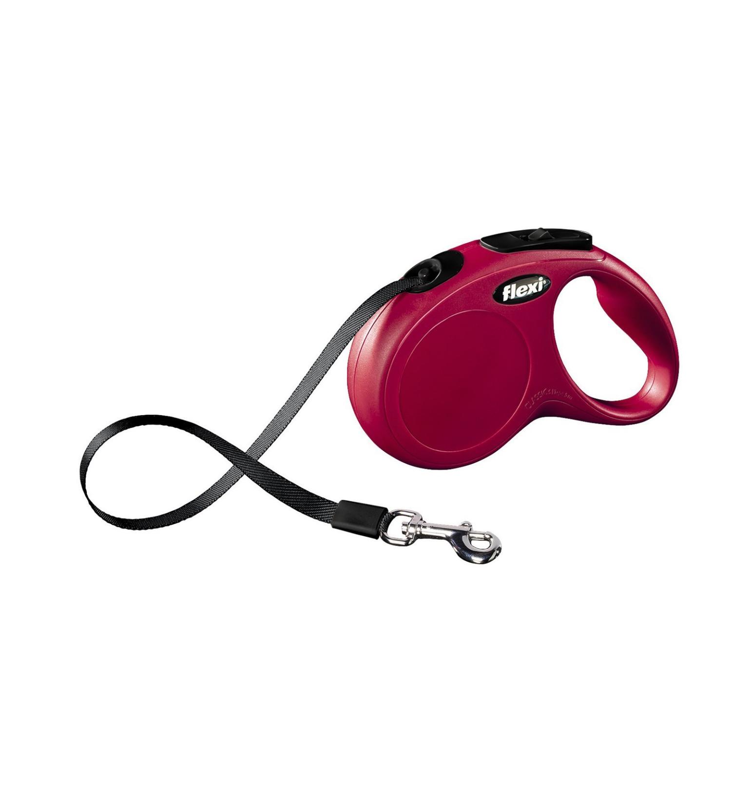 Buy Flexi Retractable Dog Leash 4.6m Small Red - Best for Small Dogs | International Shipping Available - Buy Online on GoSupps.com