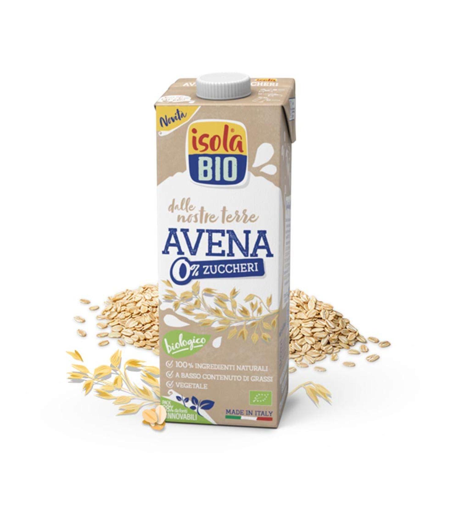Isola Bio Boisson d'avoine 0% Sucre 1 litre