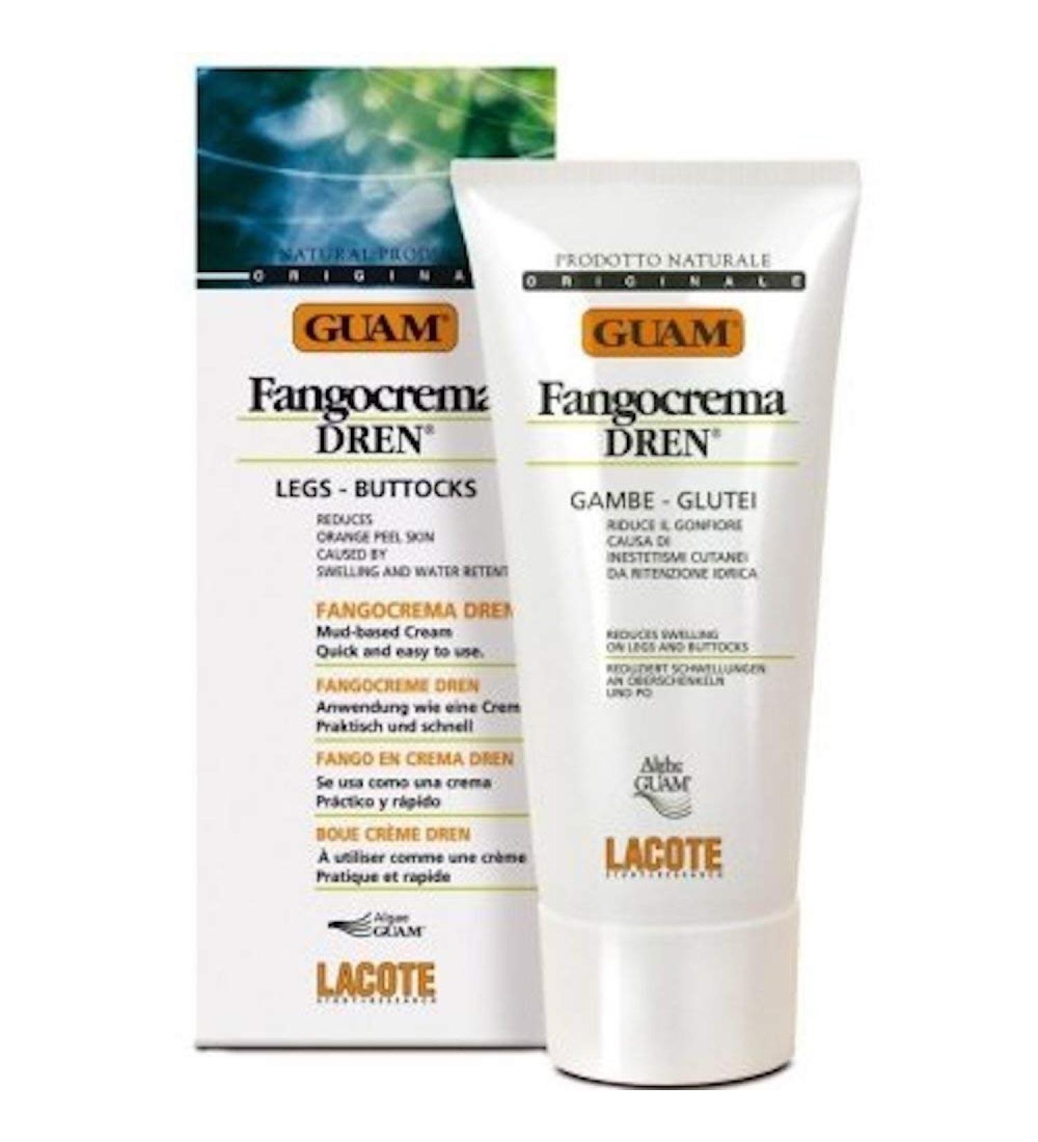 Buy GUAM DREN Seaweed Mud Body Cream - Reshaping & Draining for Swelling Relief | 200ml | International Shipping Available - Buy Online on GoSupps.com