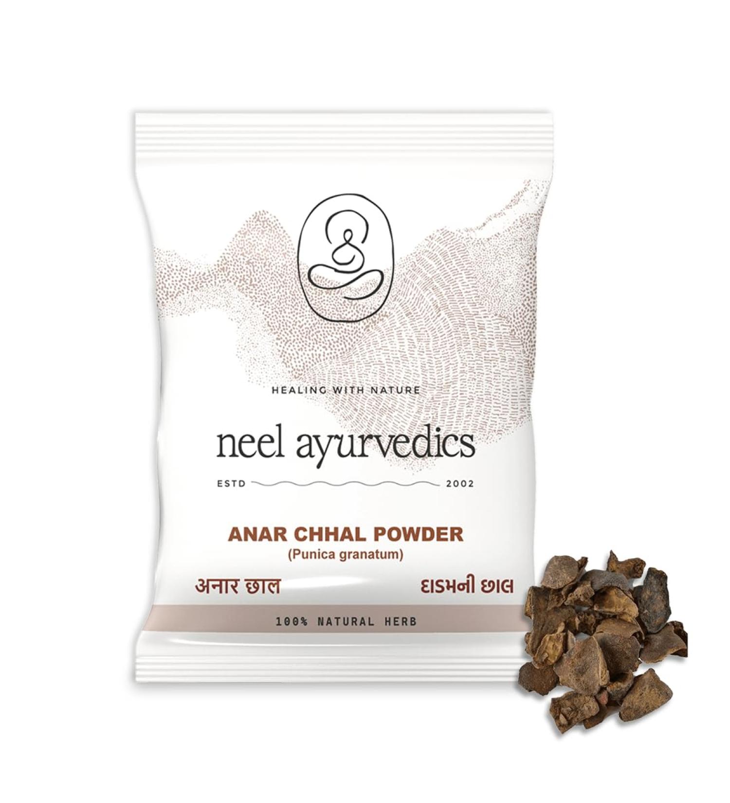 Neel Ayurvedics Anar Chhal Powder 300 GM - Buy Online on GoSupps.com