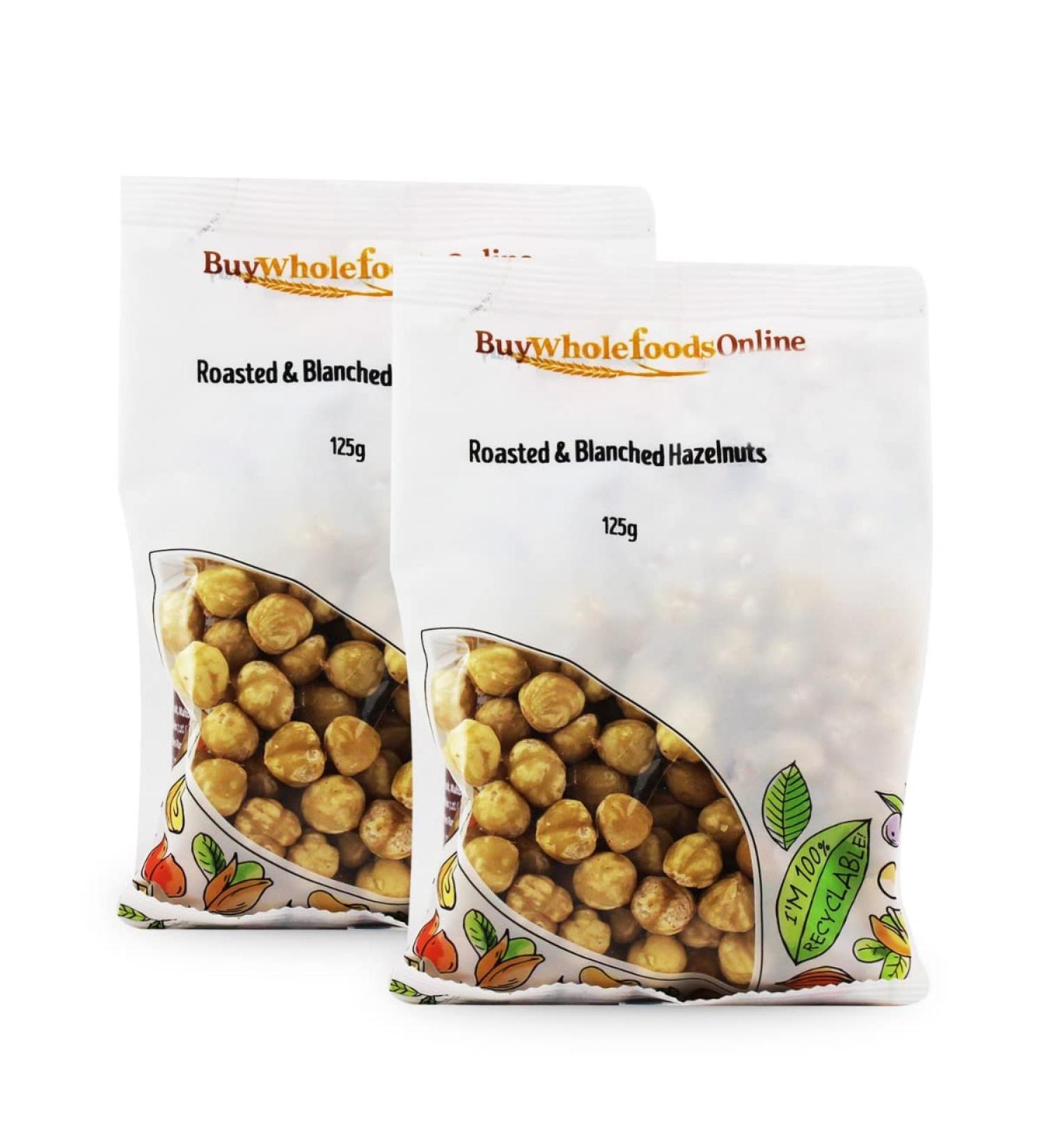 Hazelnuts Whole Roasted & Blanched 250g (BWFO)