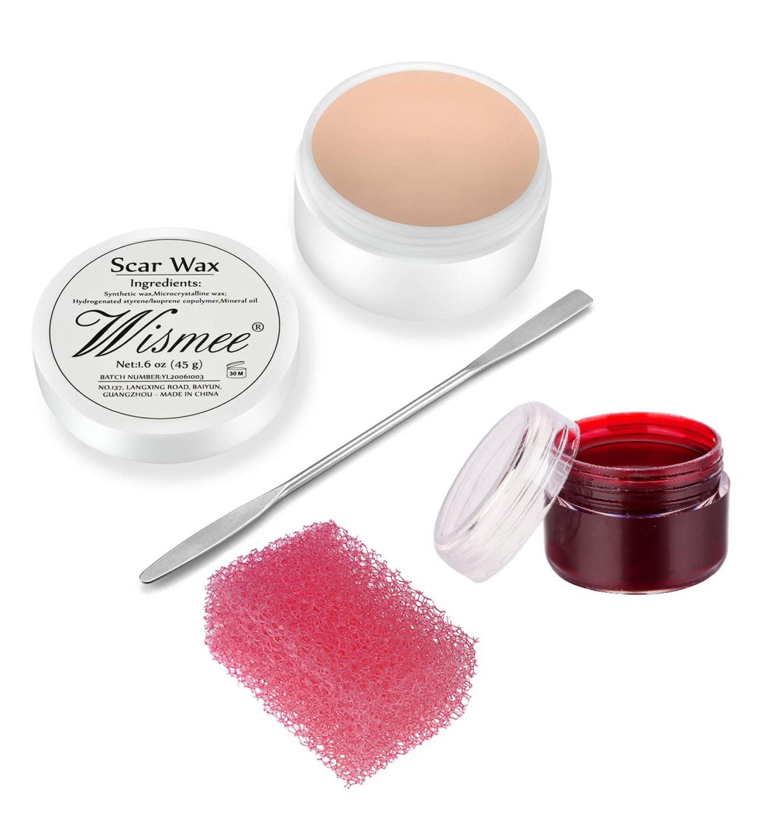Wismee Sfx Makeup Kit with Scar Wax and Fake Blood Gel - Halloween Special Effects Set - Buy Online on GoSupps.com