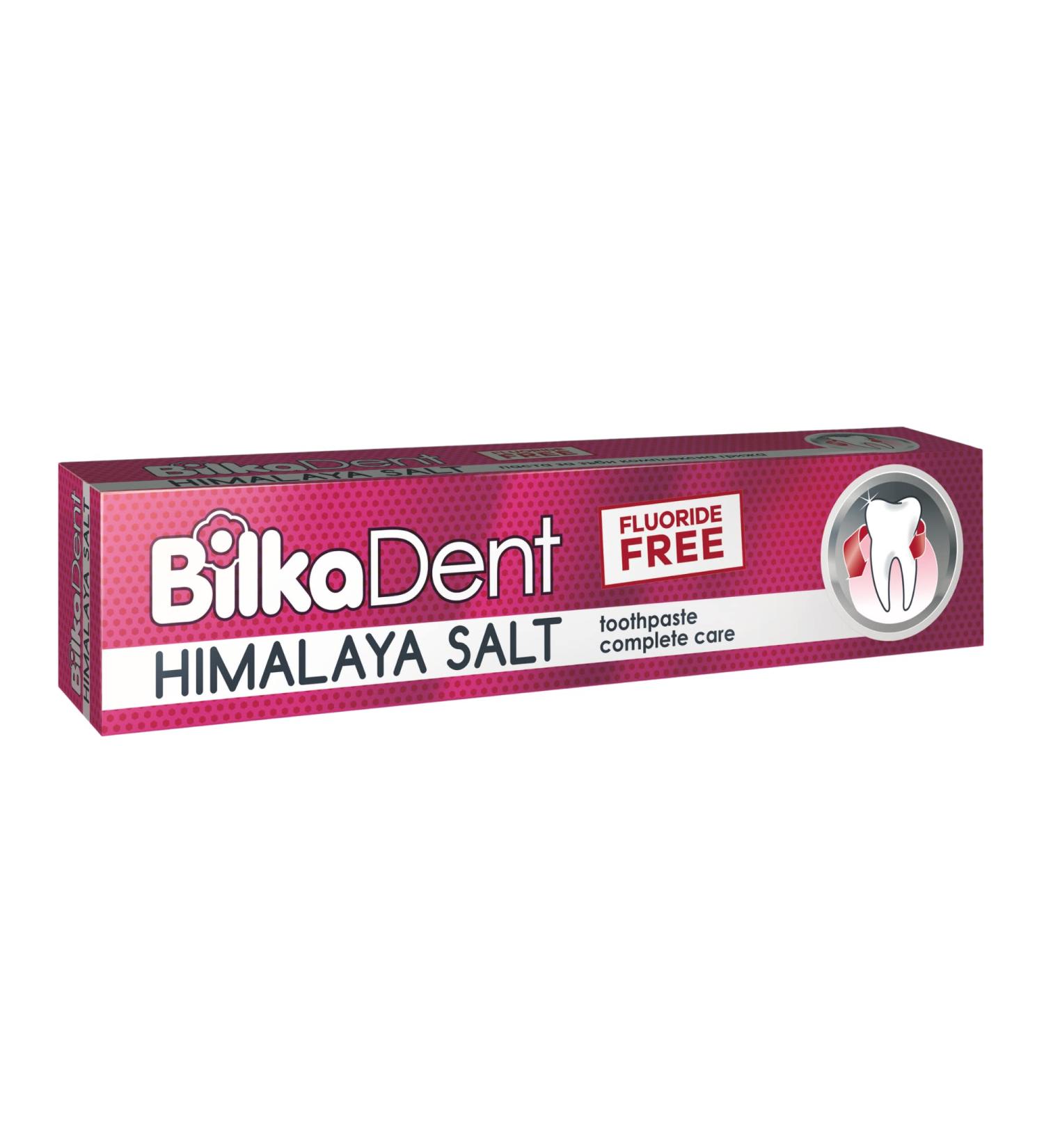 Bilkadent Himalaya Salt Toothpaste - Natural Fluoride-Free Mint Flavor | Complete Care 75ml | Made in Punjab Pakistan - Buy Online on GoSupps.com