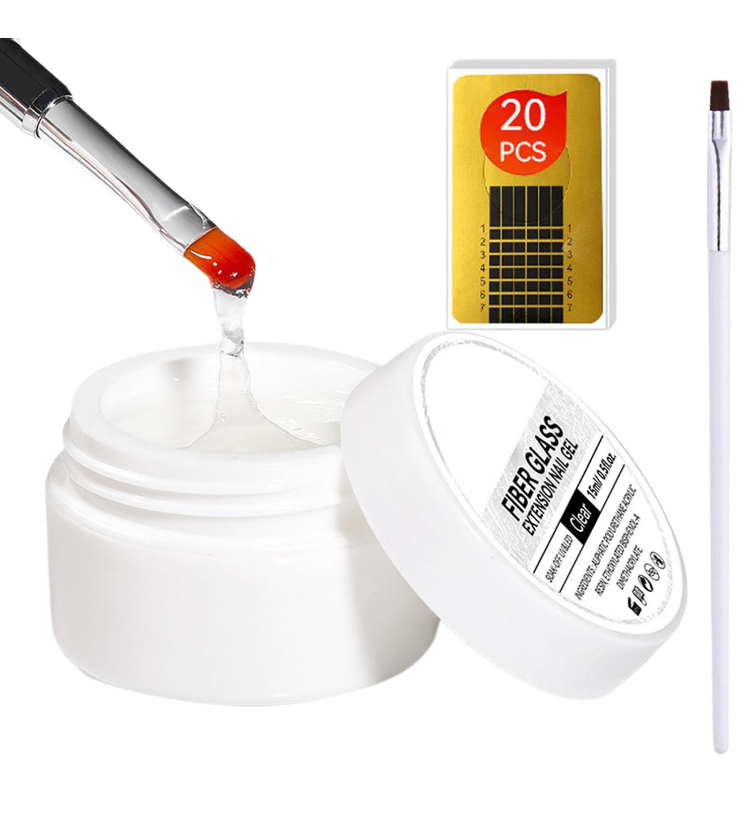 Repairing Broken Nails Gel for Fragile and Damaged Nails Intensive Long-Lasting Strong Strengthening Thickener 15ml for Restoring Protection at Home for Adults and Girls - Buy Online on GoSupps.com