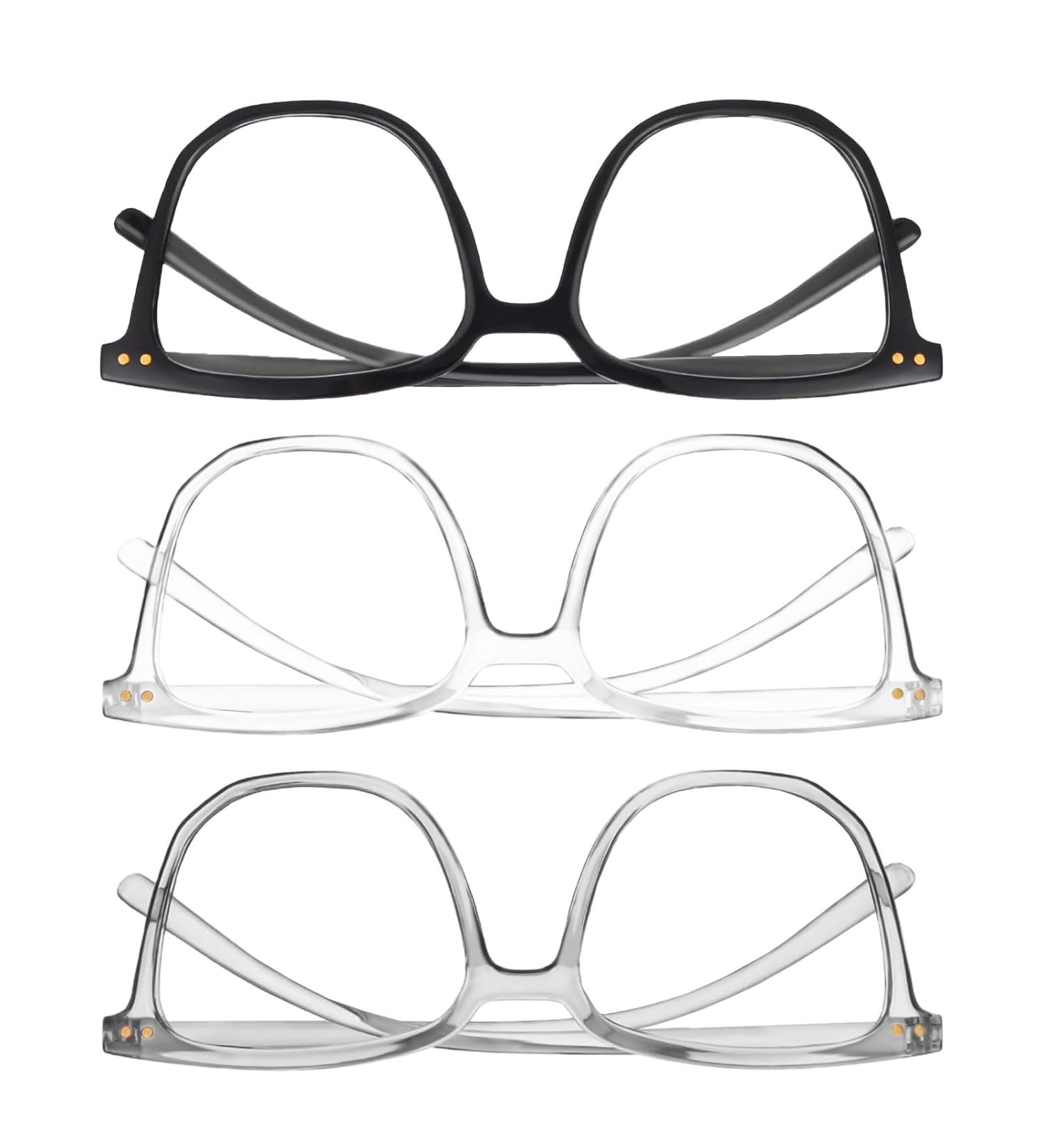 DNSHAN 3 Packs Blue Light Glasses Lightweight Blue Light Blocking Glasses Computer Glasses Anti Glare Glasses for Women & Men - Buy Online on GoSupps.com