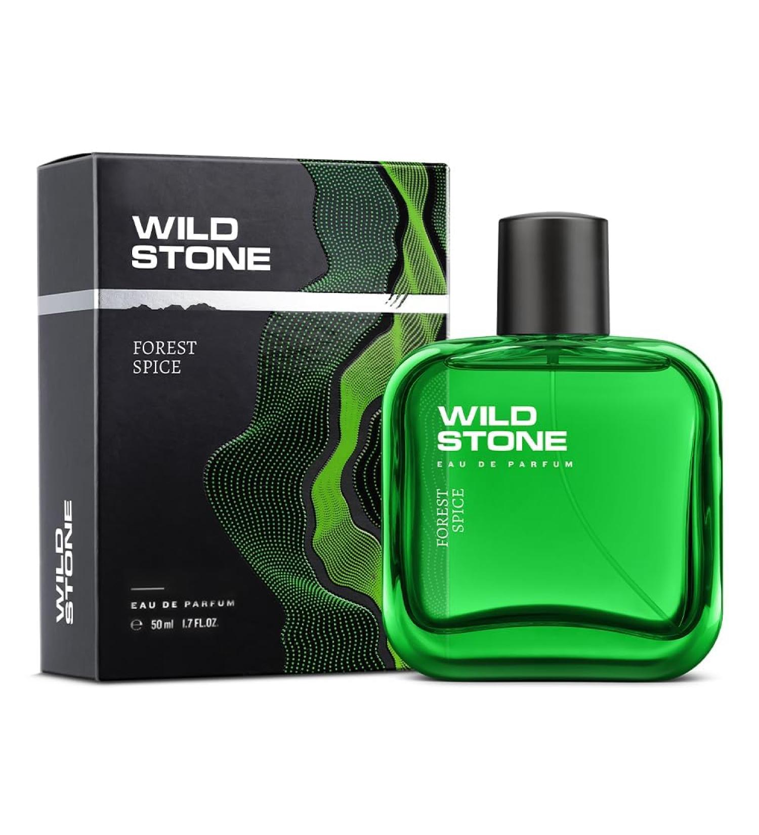 Wild Stone Forest Spice Premium Perfume for Men 50ml| Eau De Parfum|Long Lasting Fragrance Spray for Men|Luxury Eau De Parfum - Buy Online on GoSupps.com