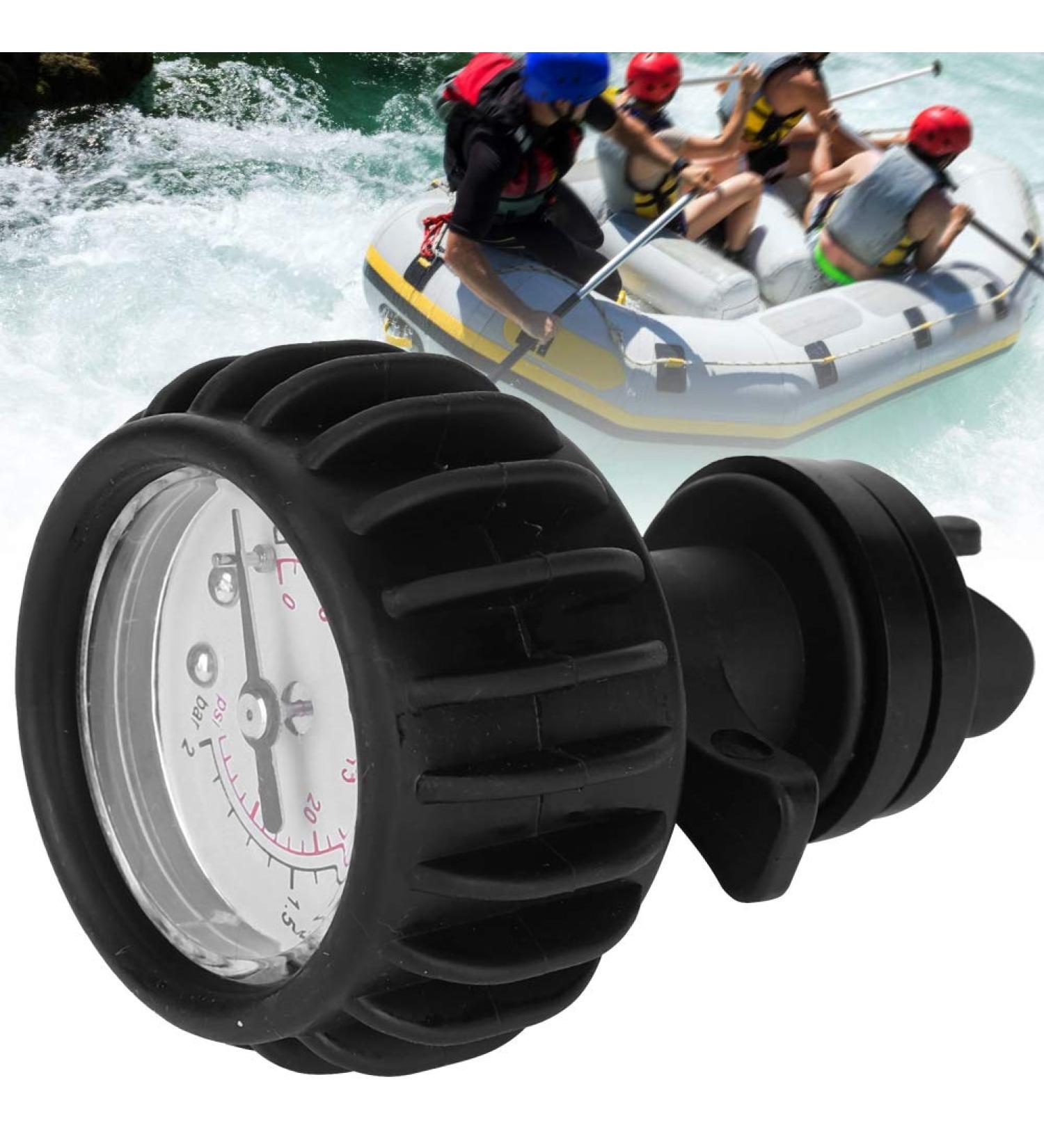 Hand Pump Inflatable Boat Rafting Kayak Air Pressure Gauge Barometer - Precise Measurement - Buy Online on GoSupps.com