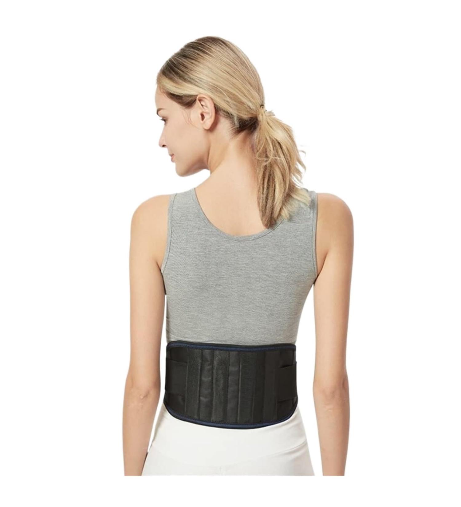 Back Brace Lumbar Support Waist Support Brace Belt Self-Heating Magnetic Therapy Back Support Brace Waist Waist Belt(Black XX-Large) XX-Large Black - Buy Online on GoSupps.com