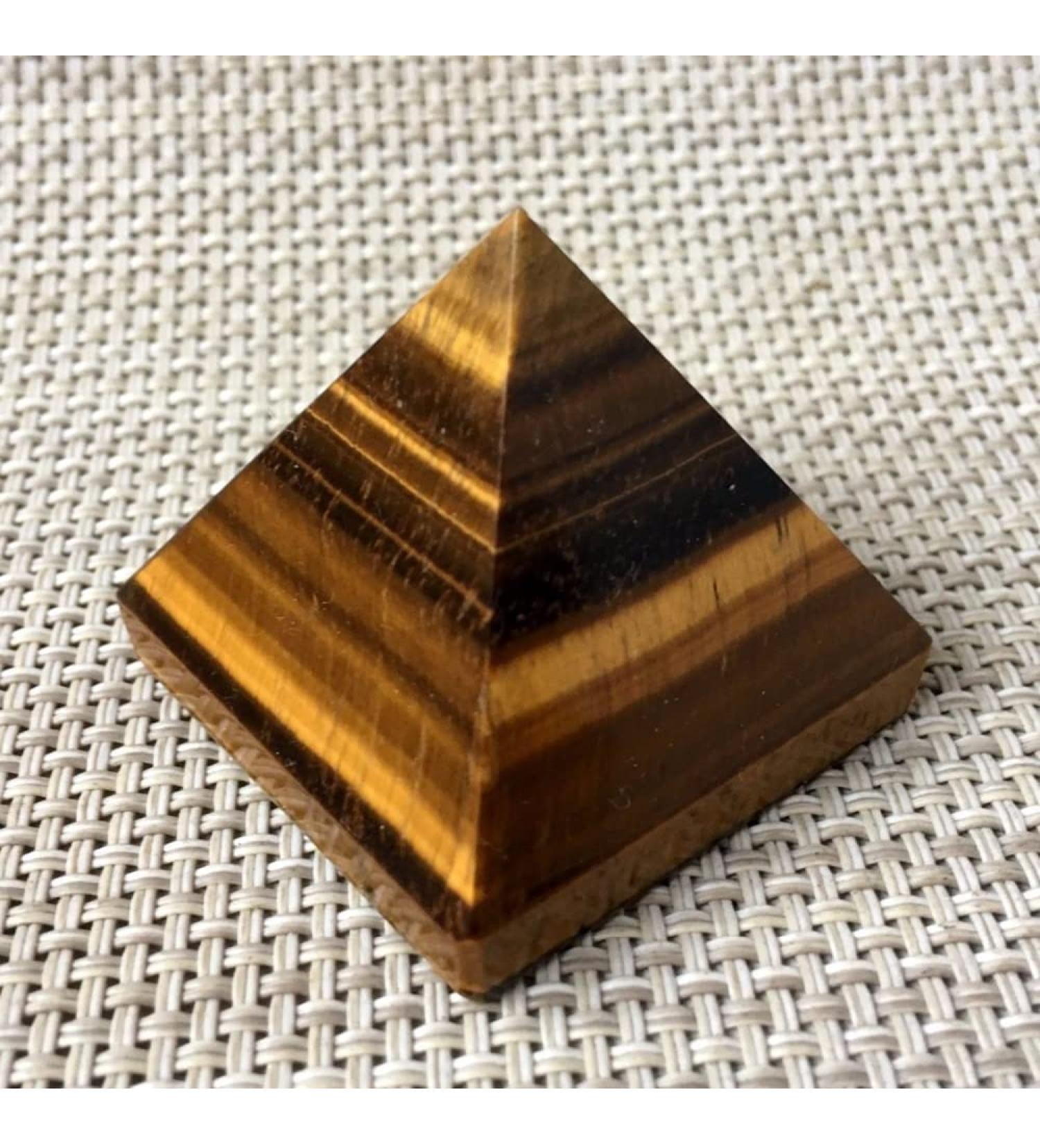 Natural Crystal Rough 55g Natural Tiger Eye Crystal Pyramid Gemstone Quartz Pyramid Quartz Egypt Pyramis HealingMeditation Crystal|Stones| - Buy Online on GoSupps.com