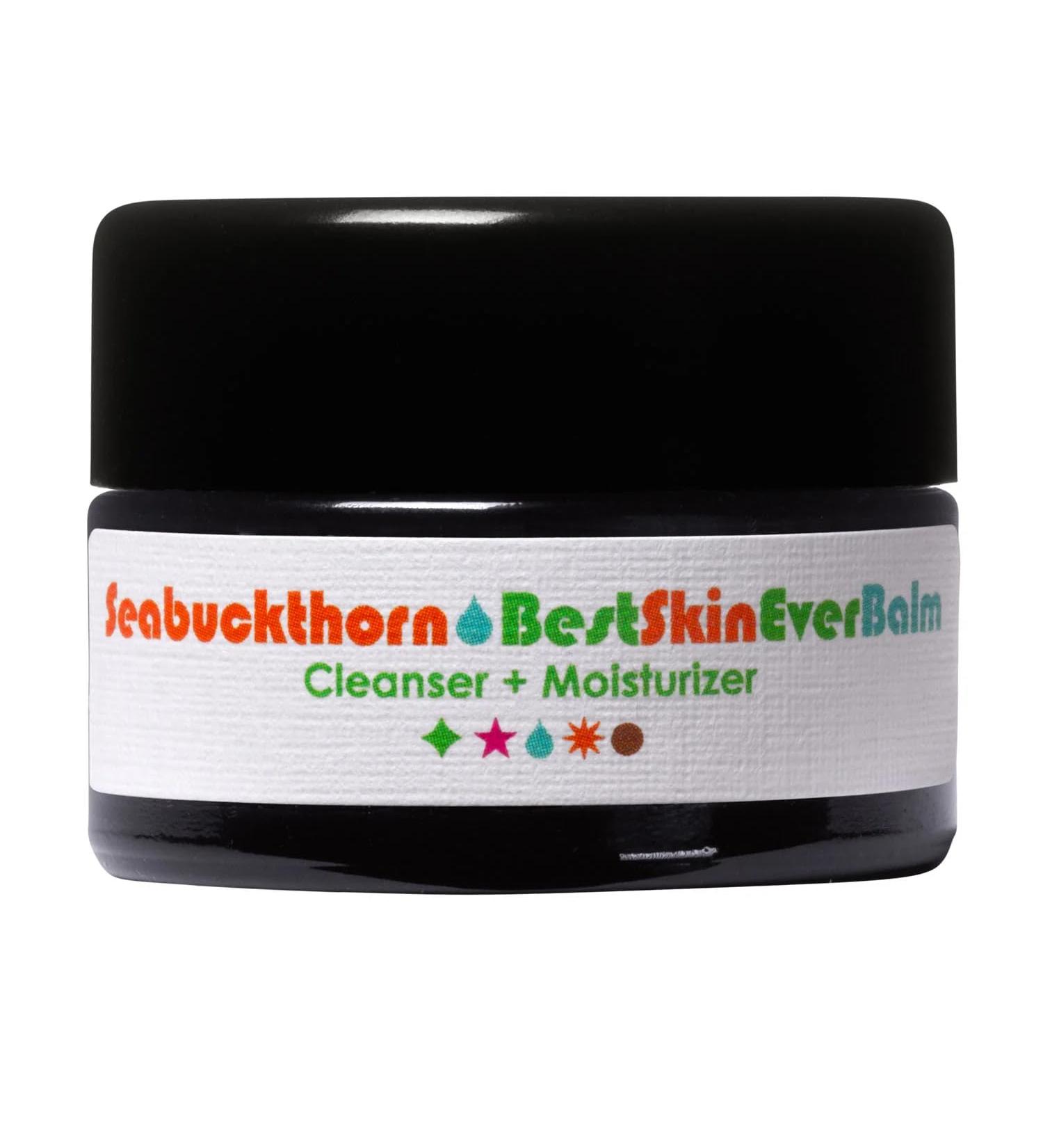 LIVING LIBATIONS - Organic Best Skin Ever Balm | Natural Wildcrafted Vegan Clean Beauty (Seabuckthorn 0.5 oz | 15 ml) 0.5 Ounce (Pack of 1)