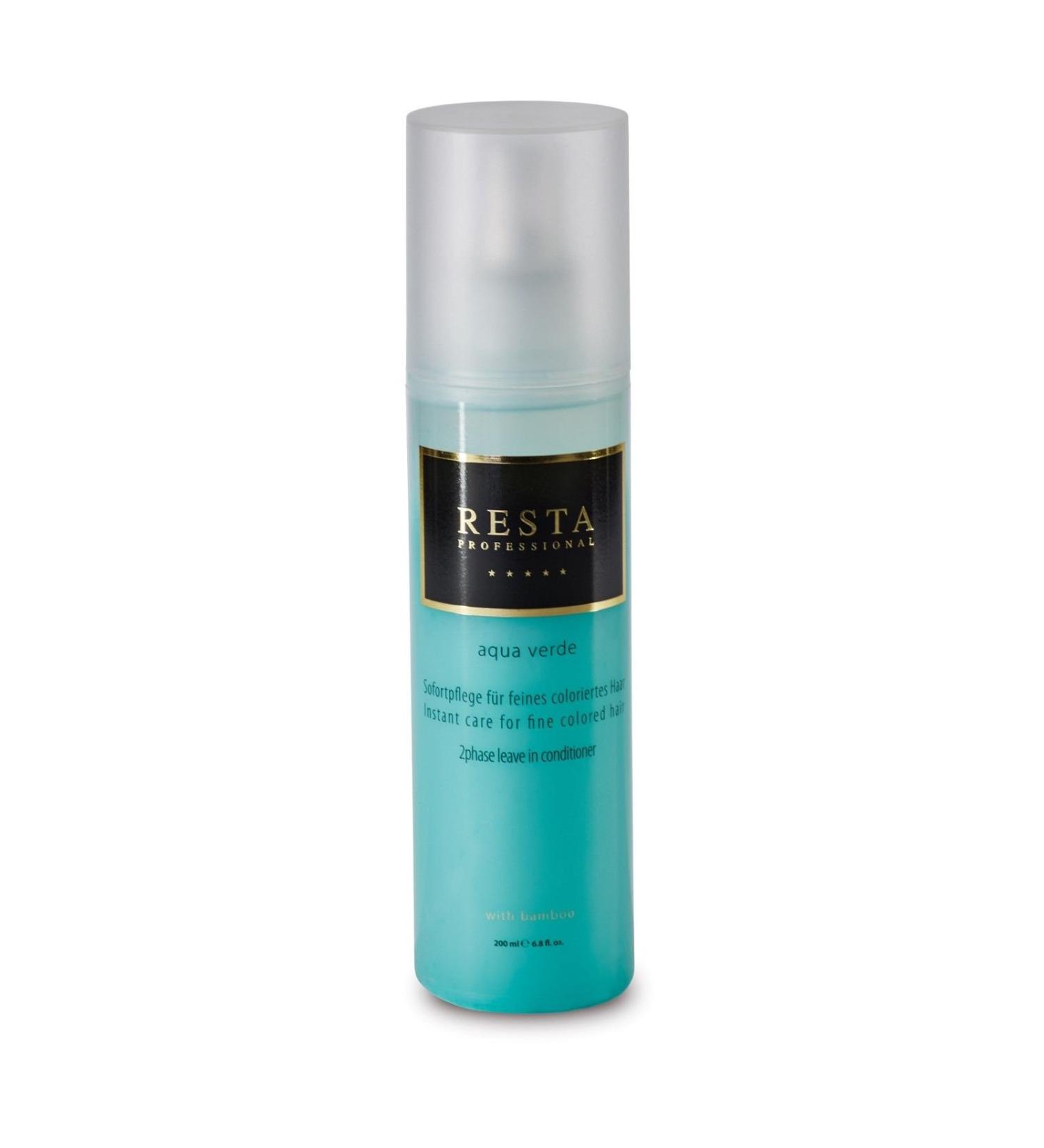 Resta Professional Aqua Verde 2 Phase Leave In Conditioner Spray Care 200 ml