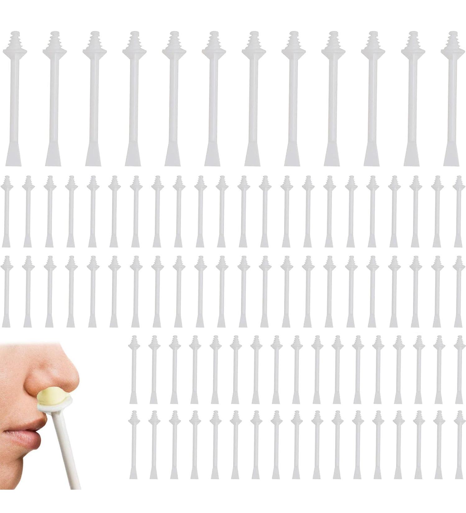 100PCS Nose Wax Sticks - Nose Waxing Kit for Men | Nasal Care Beauty Tool | Wax Wands for Nose/Eyebrow/Facial Hair Cleaning - Buy Online on GoSupps.com