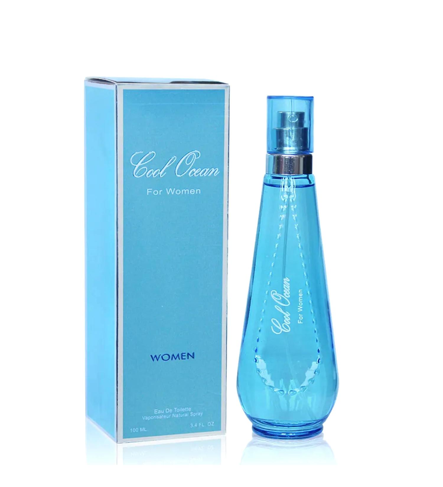 Cool Ocean Women Perfume Bold & Sophisticated Scent Eau De Parfum With Citrus Spice And Woody Notes Long Lasting Natural Spray Fragrance 3.4 Fl Oz Cool Ocean 3.4 Fl Oz (Pack of 2) - Buy Online on GoSupps.com