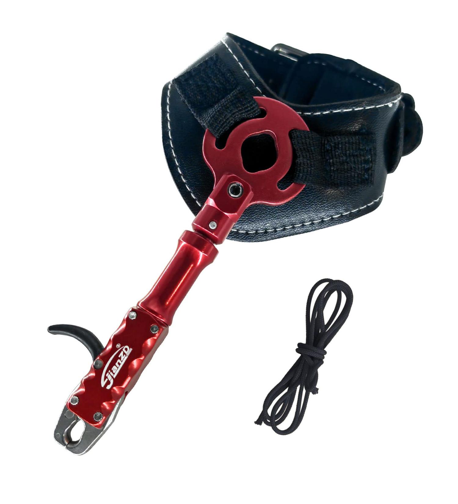 Xxiaojun Adjustable Wristband Index Finger Release Composite Bow - Red - Buy Online on GoSupps.com