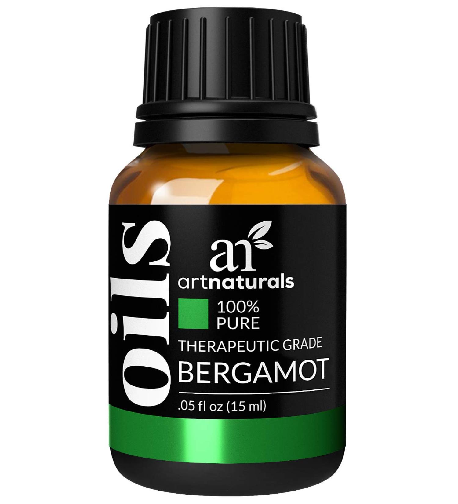 100% Pure Artnaturals Bergamot Oil - 0.50 fl oz (15 ml) - Natural Aroma & Aromatherapy - Buy Online on GoSupps.com