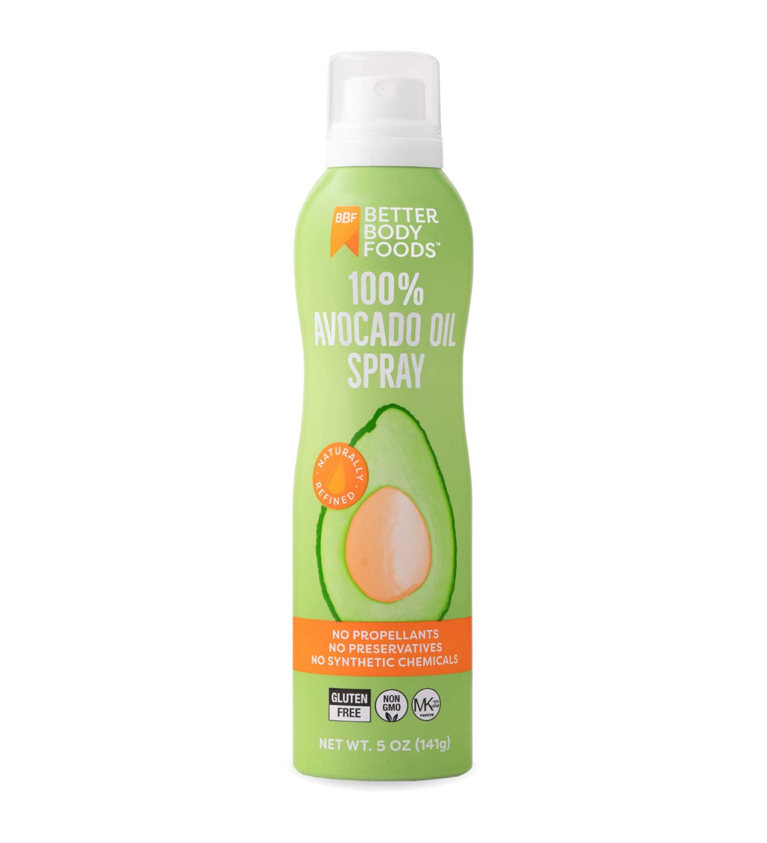 BetterBody Foods Avocado Oil Spray - Non-GMO, Kosher, Keto & Paleo Diet Friendly - 5 Fl Oz - Buy Online on GoSupps.com