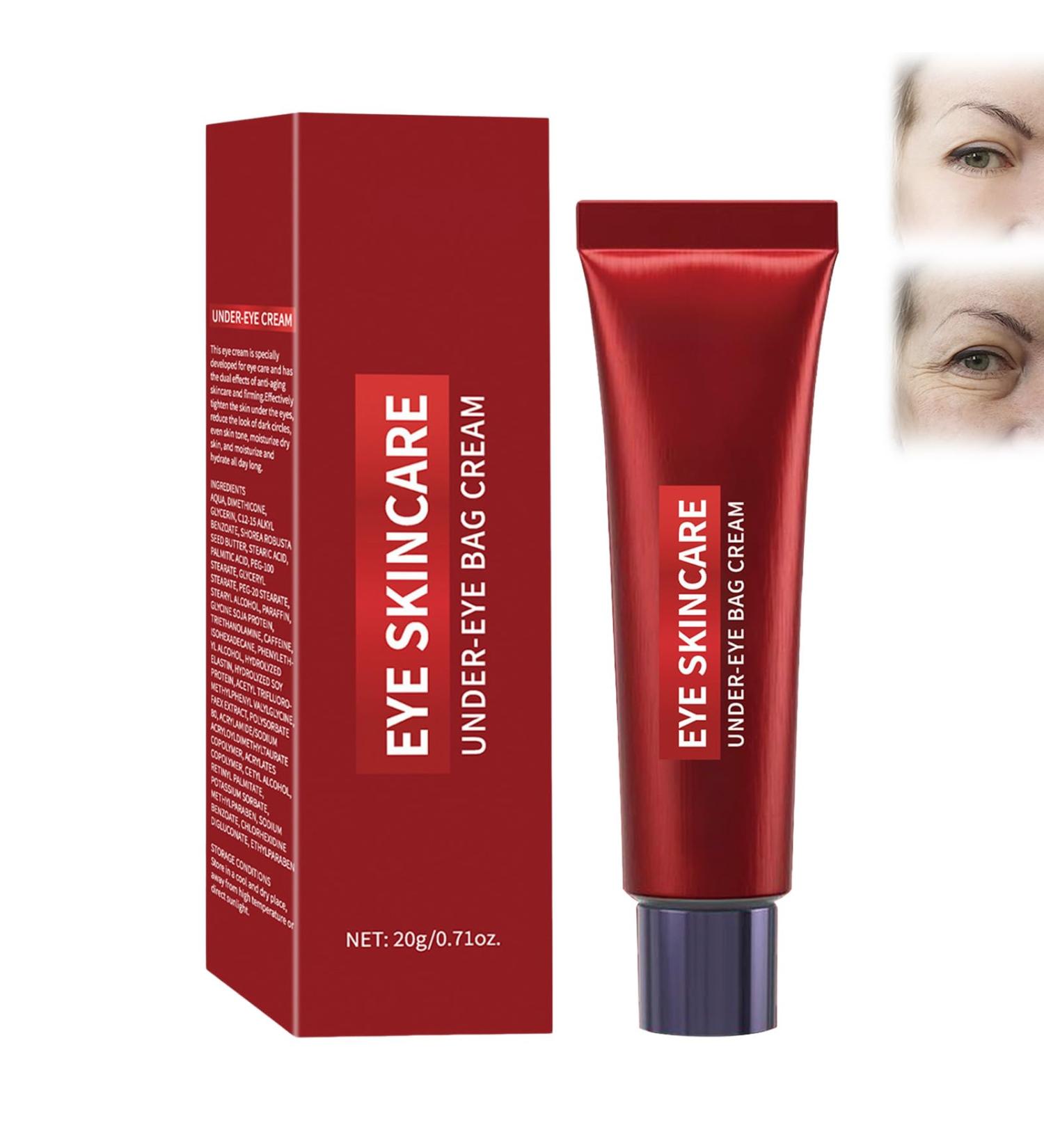 Eye Bag Firming Eraser Instant firming cream against under-eye bags retinol eye lifting serum eye cream against dark circles reduces wrinkles and fine lines (1 - Buy Online on GoSupps.com