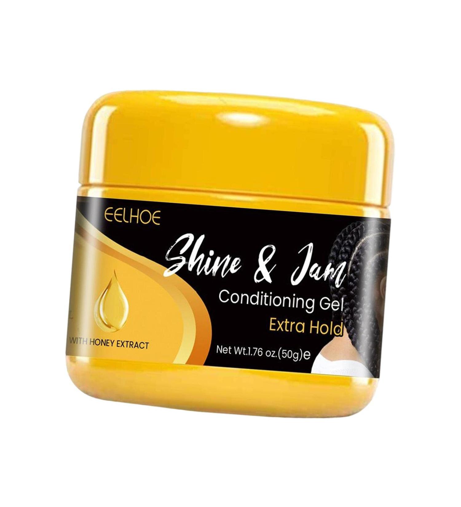 JAYIOLA Conditioning Hair Gel Extra Hold No Flaking Or Drying Edge Control Smooths & Tames Frizz Braid Gel Braid Styling Gel for Braids Cornrows - Buy Online on GoSupps.com