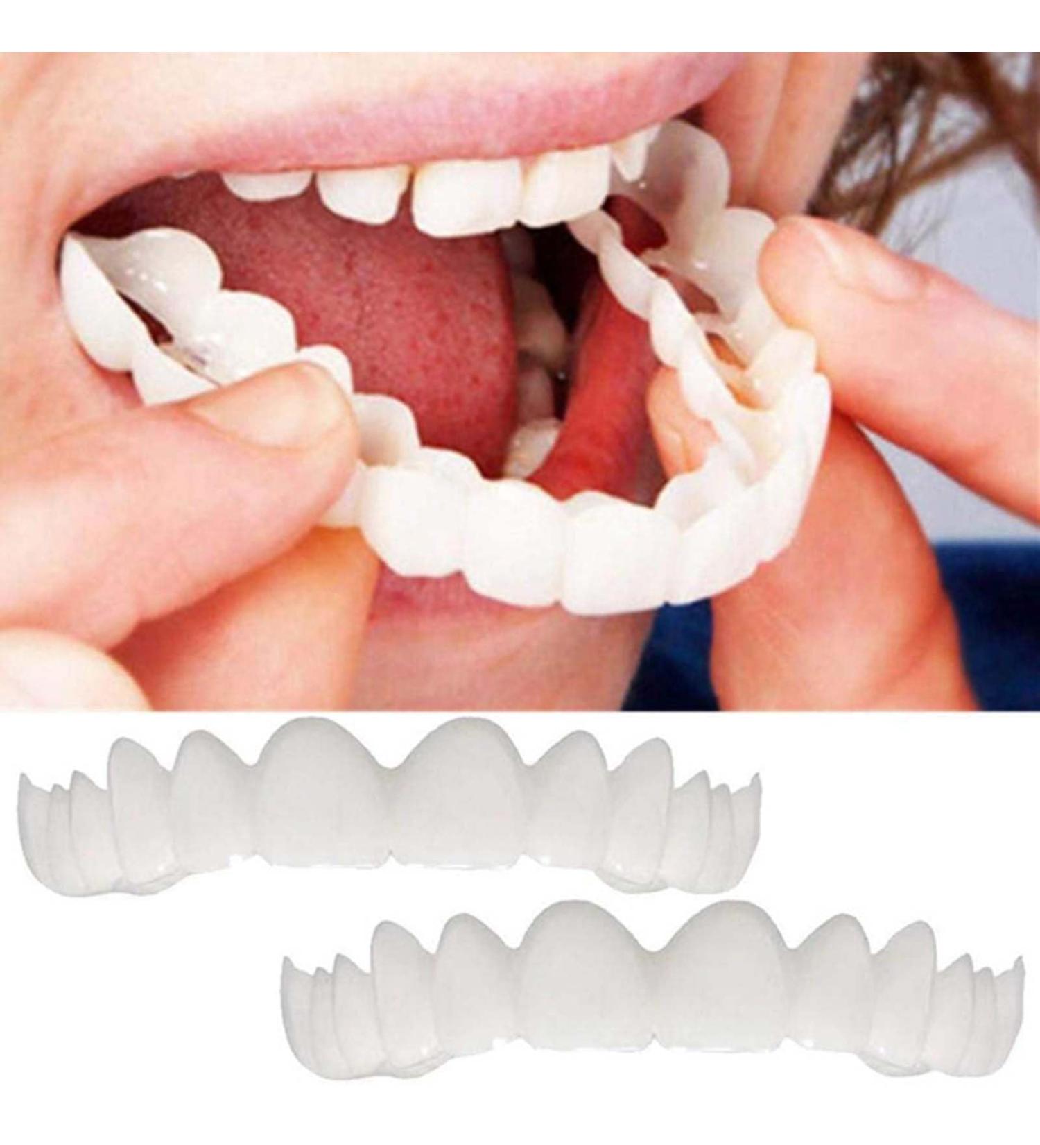 2 Pairs Nature and Comfortable Top and Bottom Adjustable for Men and Women Beautiful Smile - Buy Online on GoSupps.com