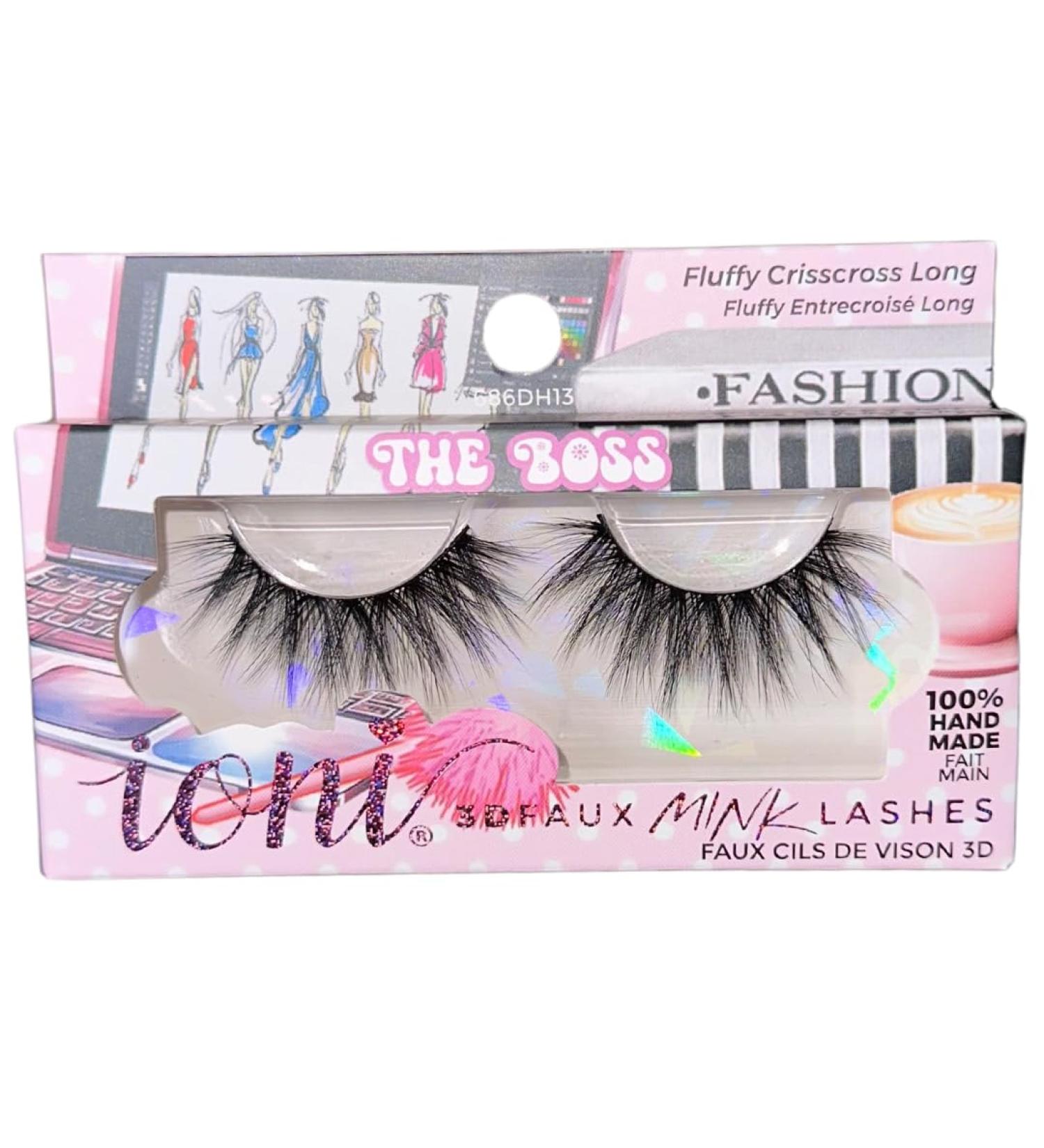 IONI 3D FAUX MINK LASHES (686DH13) Black