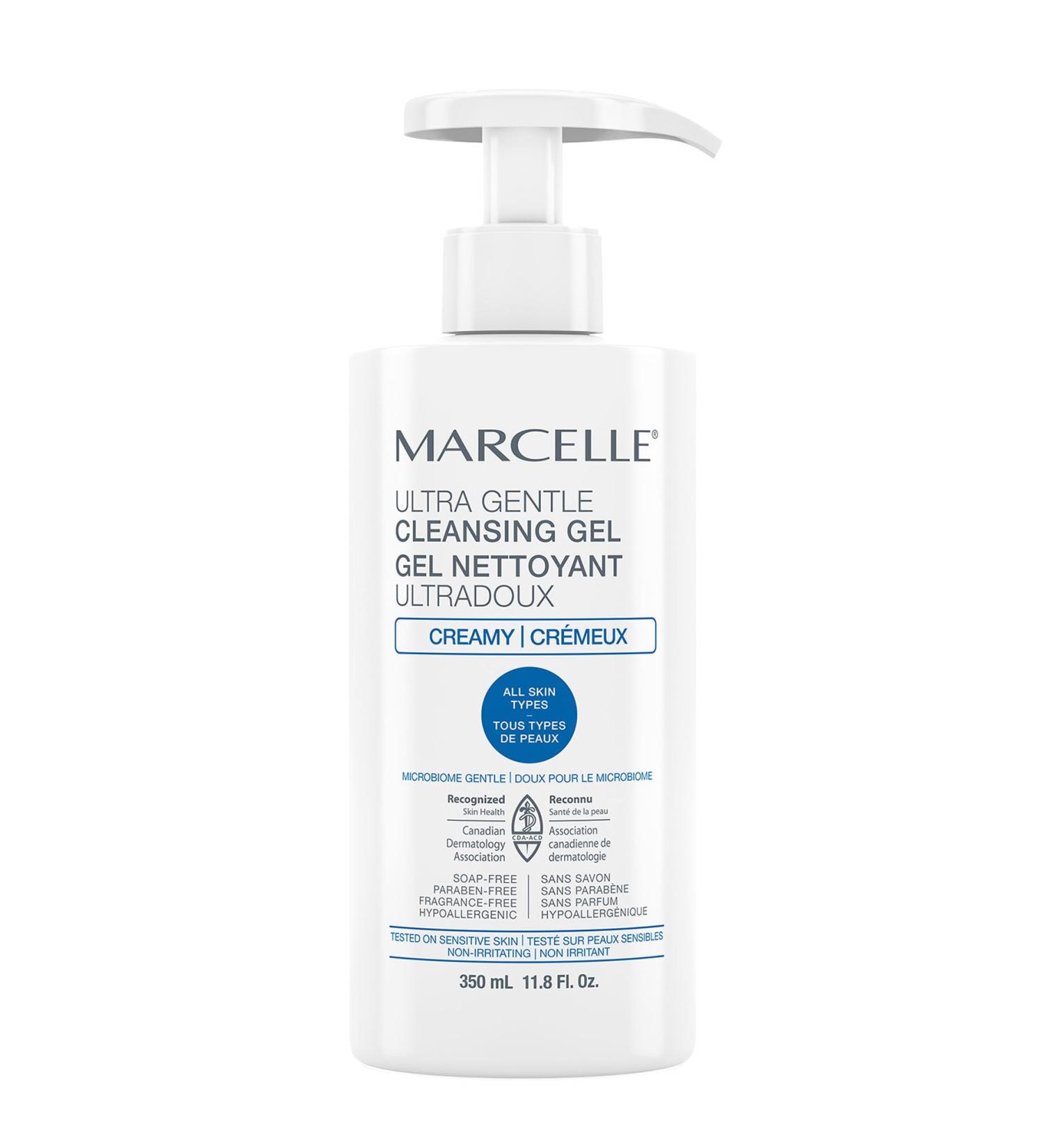 MARCELLE Ultra-Gentle Cleansing Gel 350 mL - Hypoallergenic Fragrance-Free International Shipping - Buy Online on GoSupps.com