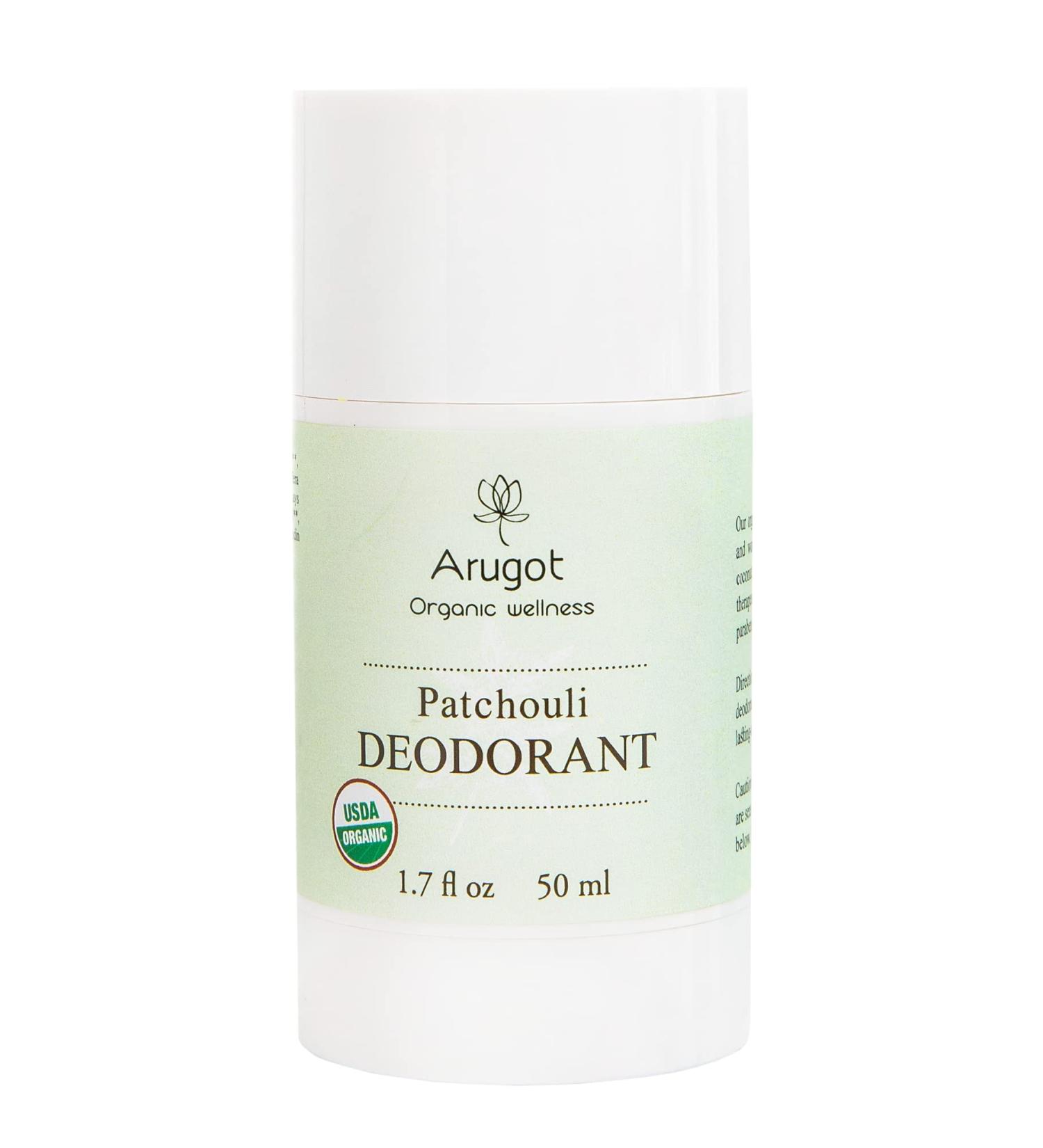 Organic Patchouli Deodorant Made in Israel | All Natural No Stain Aluminum Free Cruelty Free Vegan Friendly 1.7 Fl Oz - Buy Online on GoSupps.com