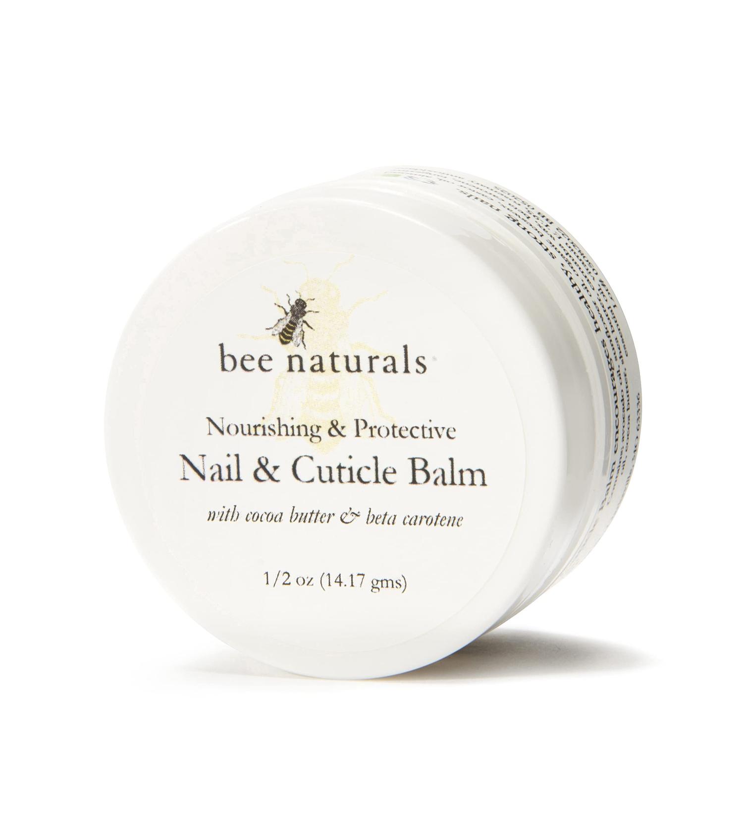 Bee Naturals Nail & Cuticle Balm Nourishing Cocoa Butter & Beta Carotene Formula - Buy Online on GoSupps.com