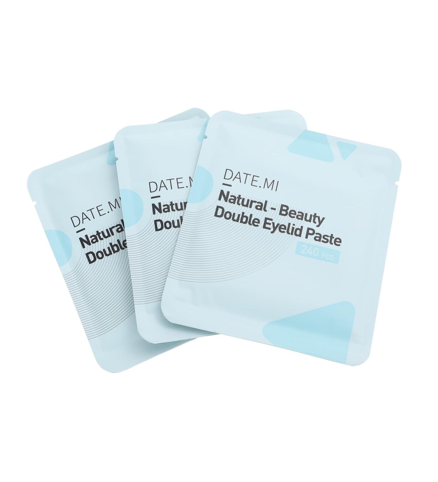 Beavorty Droopy Eyelid Tape 3 Sets Double Eyelid Sticker Eye Makeup Eyelid Shadow Sticker Eye Lift Tape Invisible Tape Mesh Sticky Eyelid Tape 8.2X7.5X0.1CM Blue - Buy Online on GoSupps.com