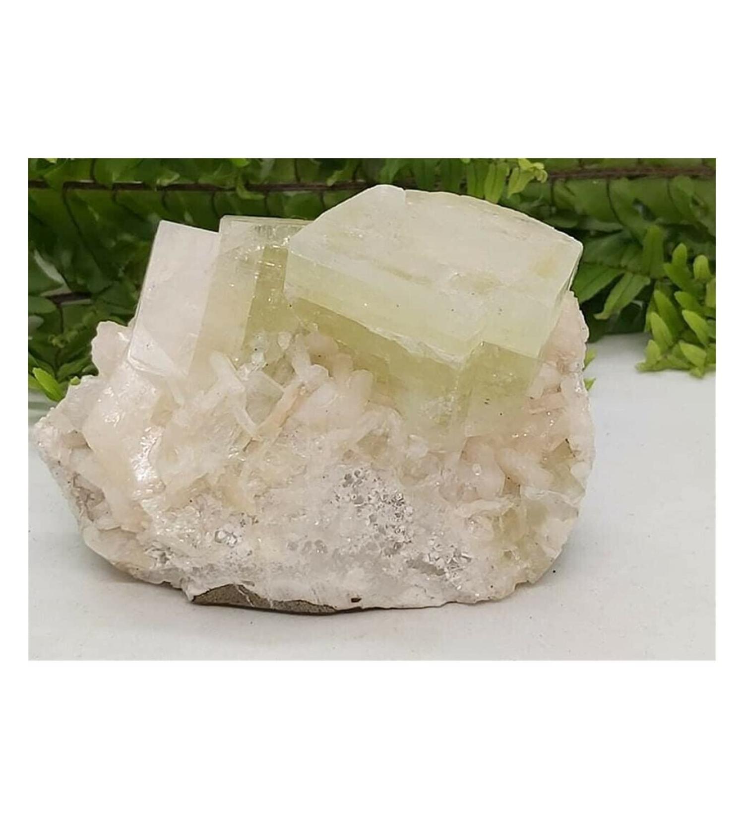 Balance 250g-300g Natural Green Apophyllite Crystal Cluster Stone Lucky Stone Crystal Home Goods - Buy Online on GoSupps.com