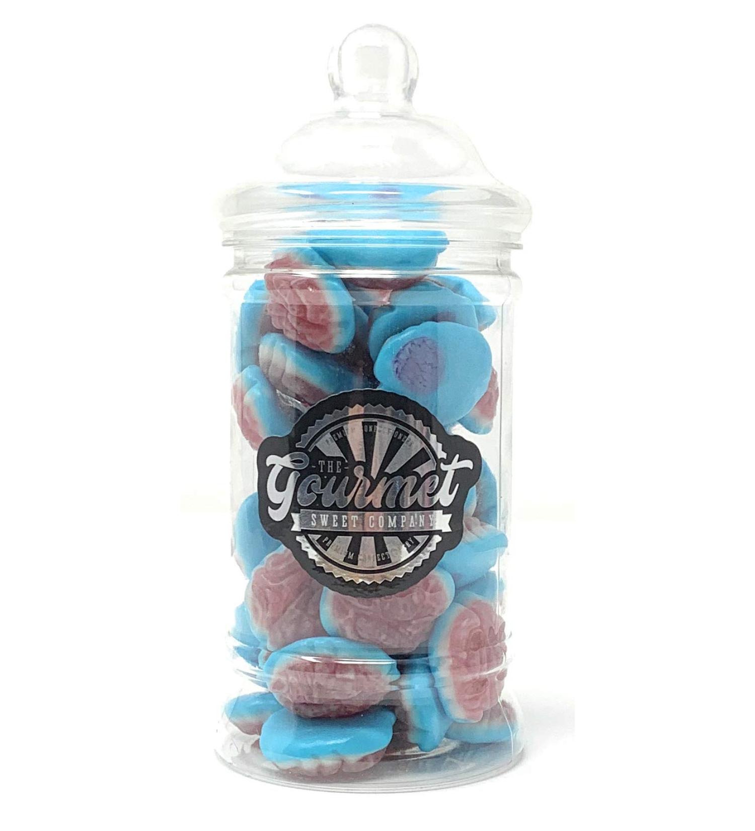 Jelly Filled Brains Victorian Gift Jar by The Gourmet Sweet Company