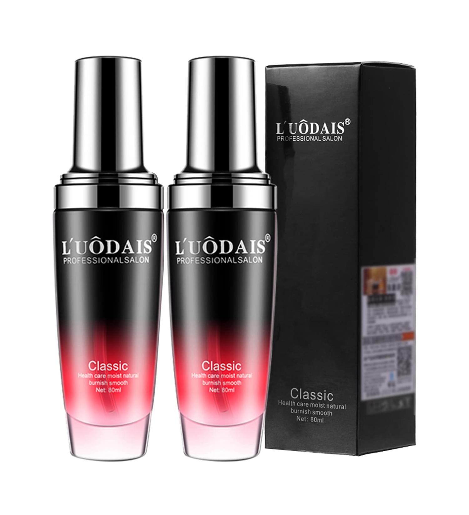 Golden Lure Pheromone Hair Oil 80ml - Luodais Classic Hair Serum with 5 Elegant Fragrances - Buy Online on GoSupps.com