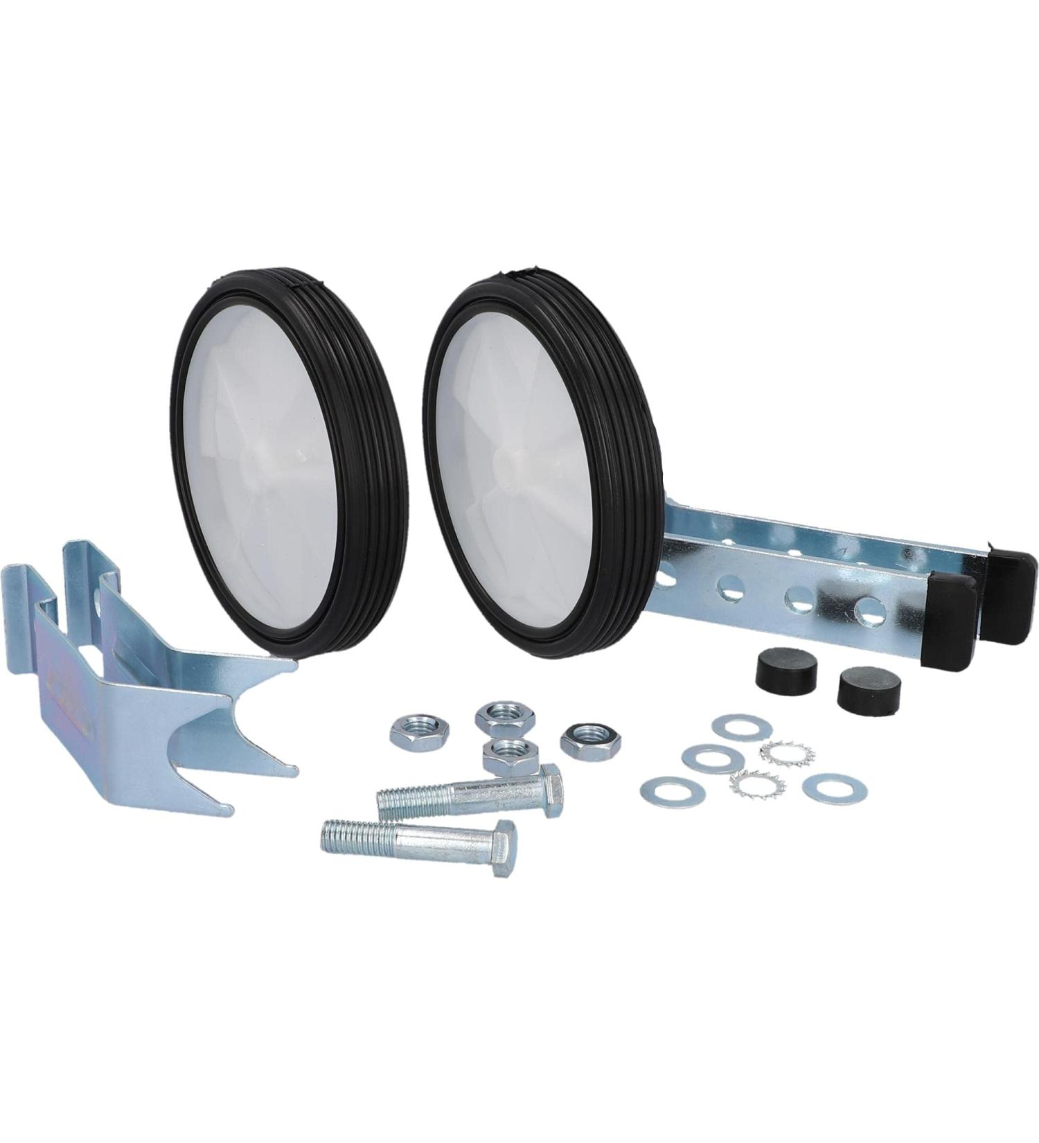 Fischer Universal Support Wheels for Children's Bicycles | Fits 12-20 Inch Bikes | Easy Assembly Included | Durable Plastic & Rubber - Buy Online on GoSupps.com