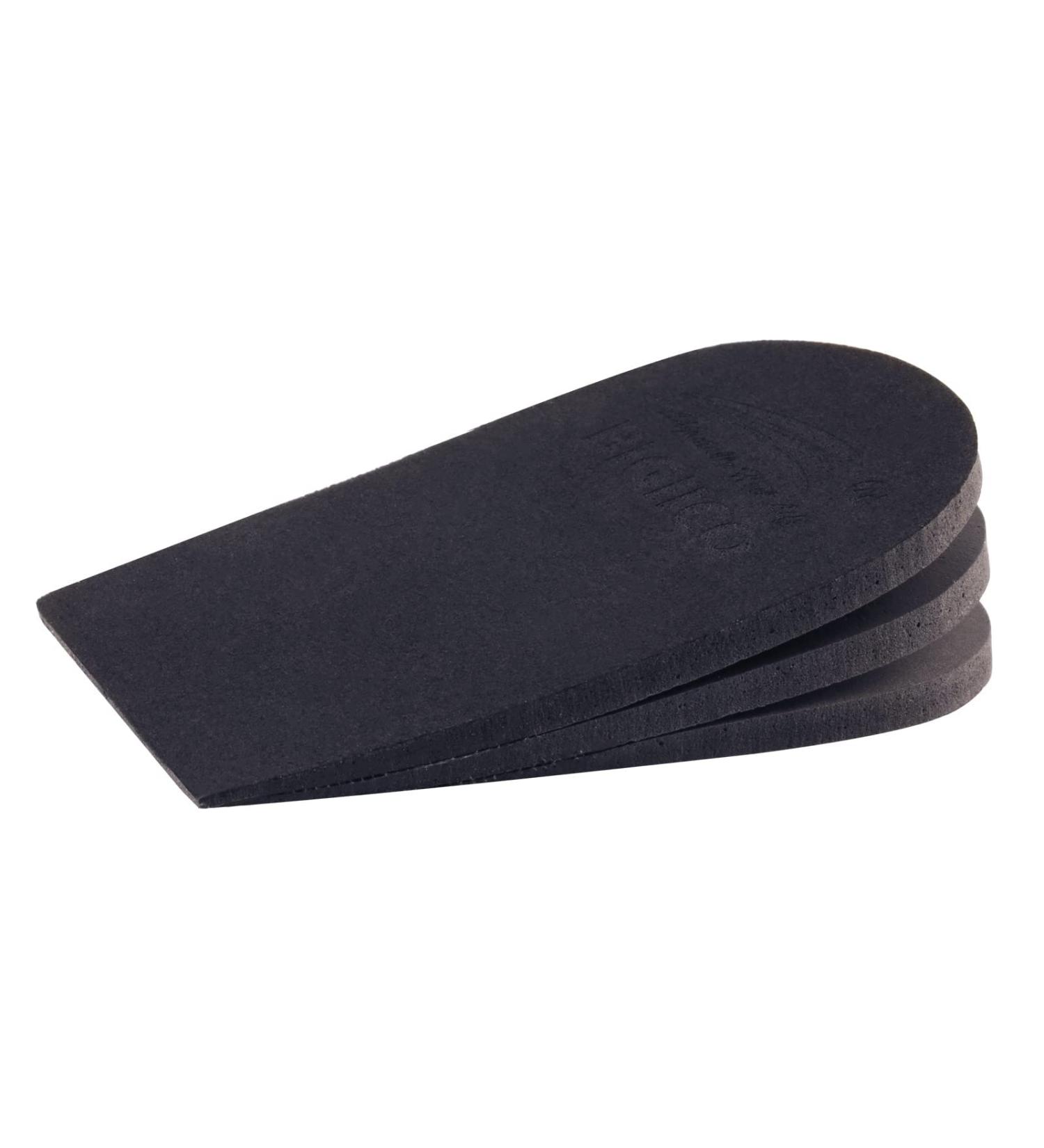 SIIHEA Adjustable Heel Lifts - 1/4'' Height Increase Insoles for Achilles Tendonitis & Plantar Fasciitis - Medium (Black) - Buy Online on GoSupps.com