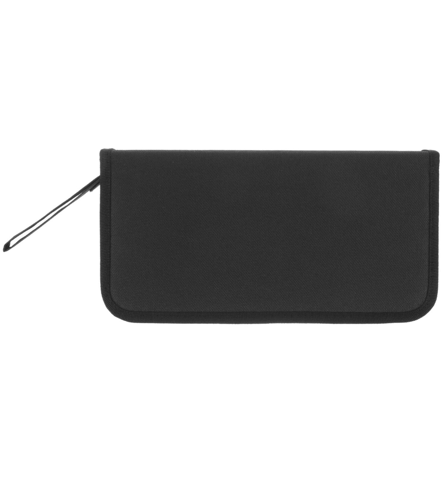 Beaupretty 15-Hole Portable Makeup Brush Bag | Travel Cosmetic Organizer | Reusable Makeup Tool Storage - Buy Online on GoSupps.com