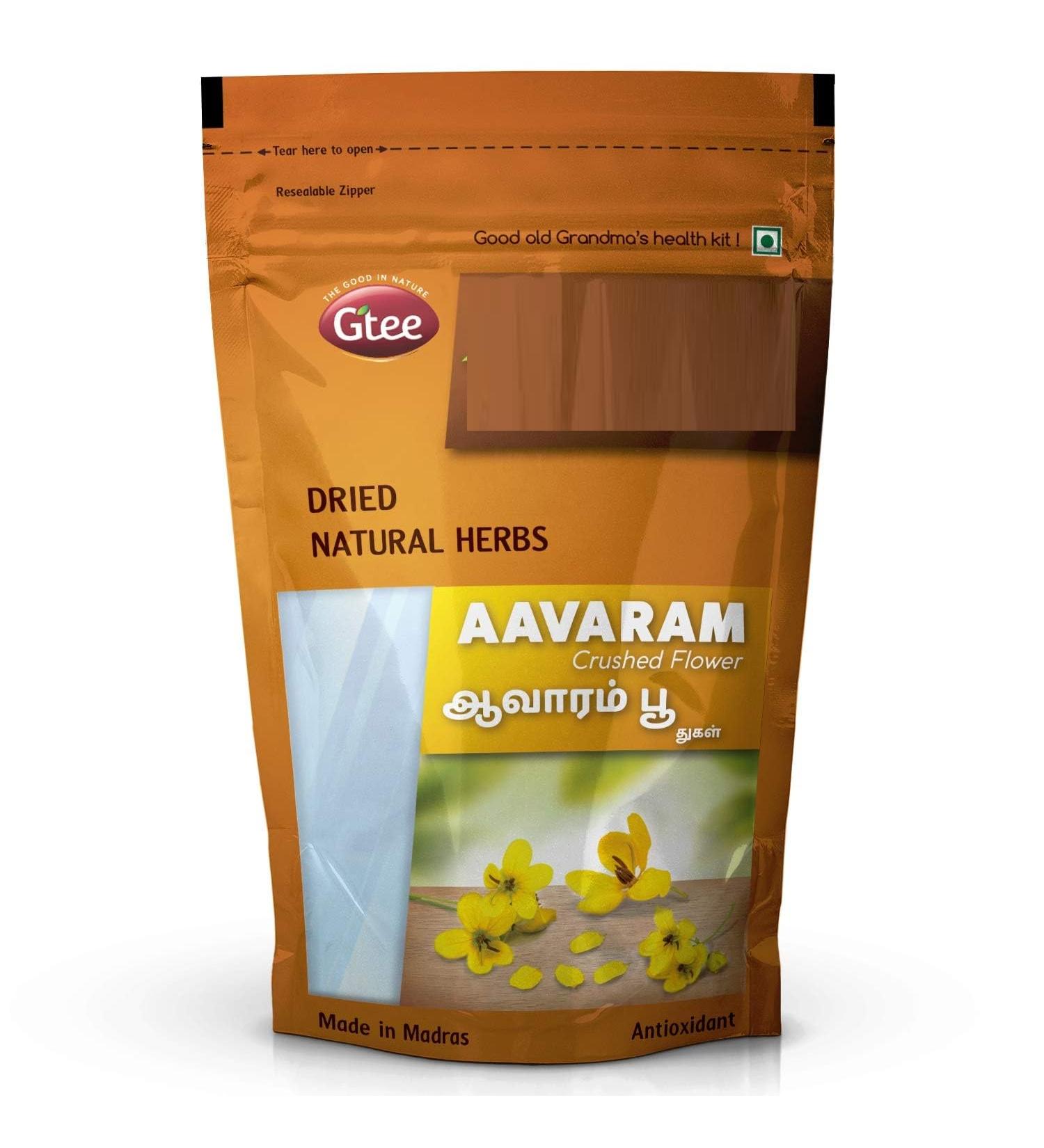 YAAJ Avarampoo | Tarwar | Aavaram | Senna Auriculata | Crushed Tangedu Flower 100 g
