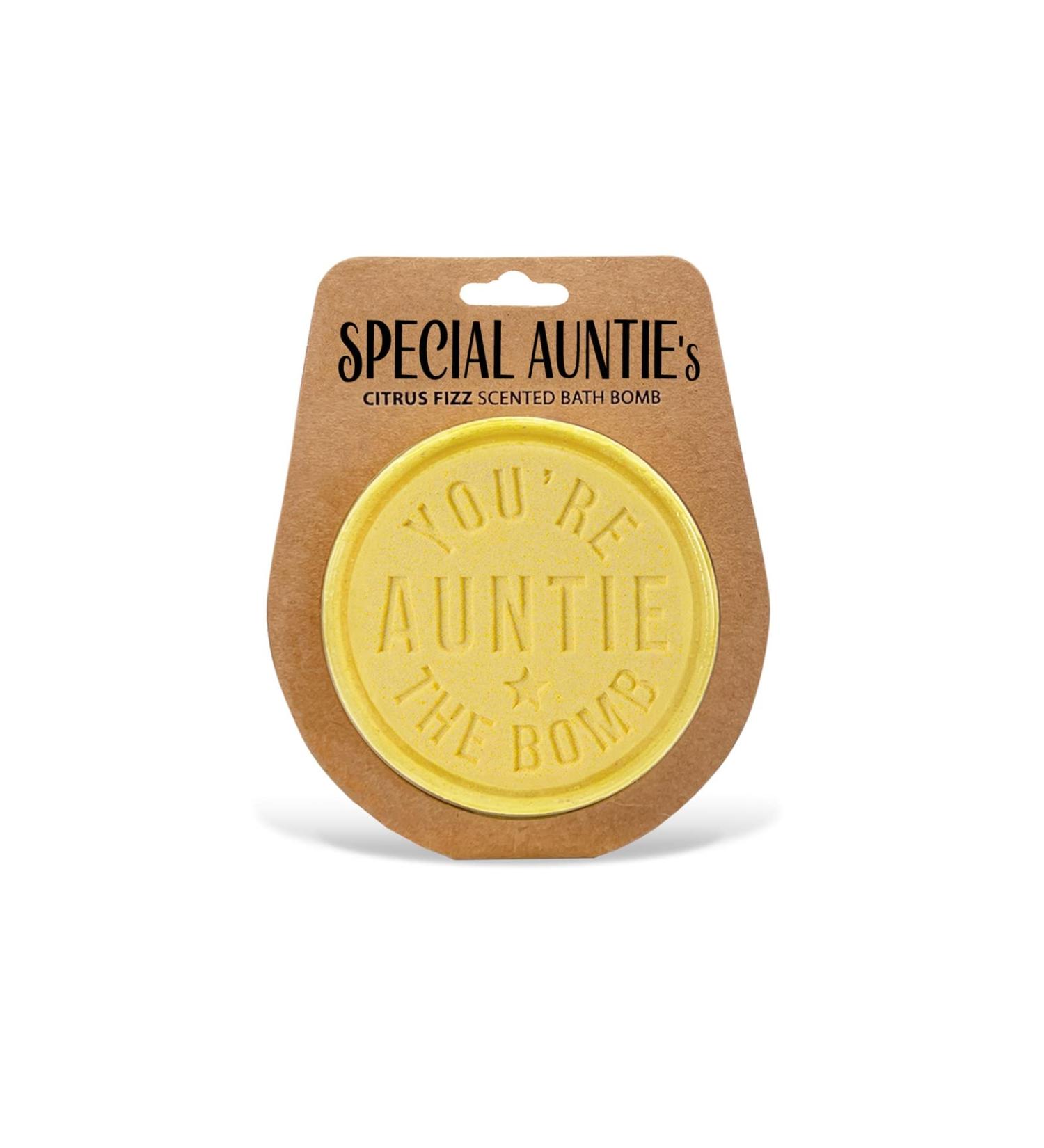 H&H Personalised Scented Bath Bombs - Special Auntie - Buy Online on GoSupps.com