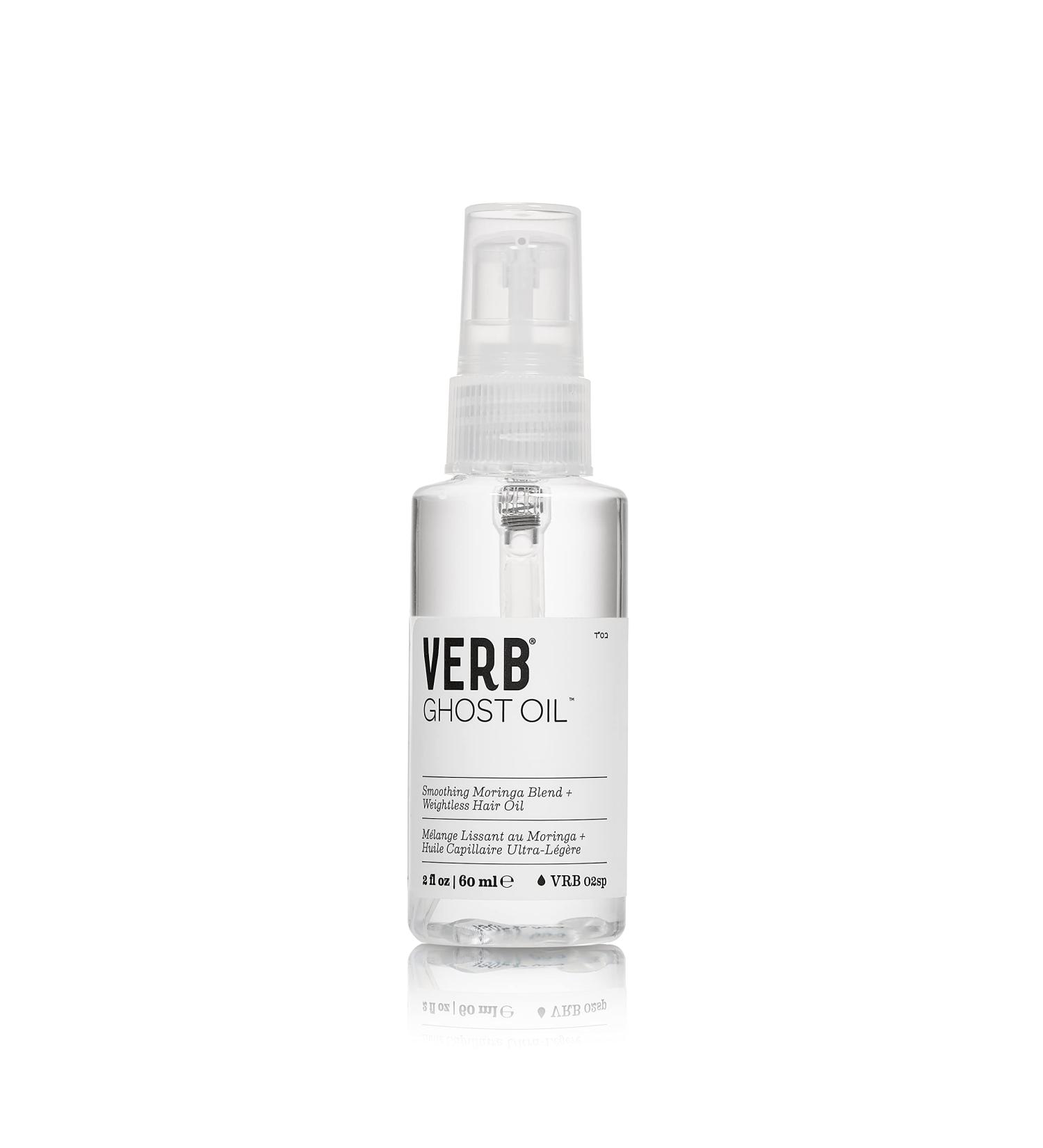 Verb Ghost Oil - Vegan Weightless Hair Treatment Oil for Shine & Nourishment - Paraben & Sulfate Free - 2 Fl Oz - Buy Online on GoSupps.com