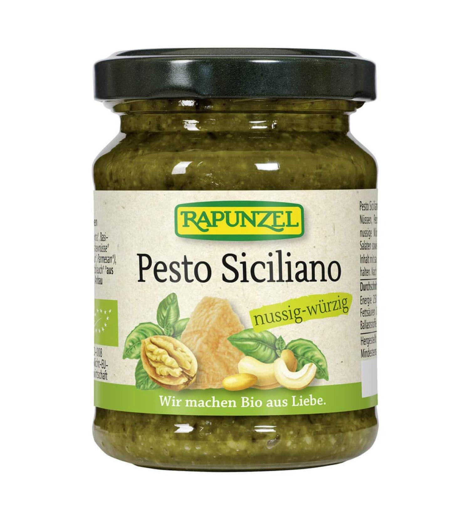 Rapunzel Naturkost Raiponce - Sicilian Pesto - 120 g - Lot de 6