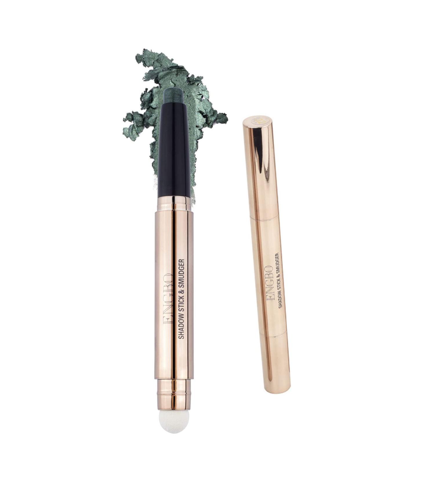 Brown Eyeshadow Stick & Sponge Brush Set | Long-Lasting & Waterproof Cream Shadow Pencil | Hypoallergenic & Multi-Dimensional Eye Look | (1 Pack) - Buy Online on GoSupps.com