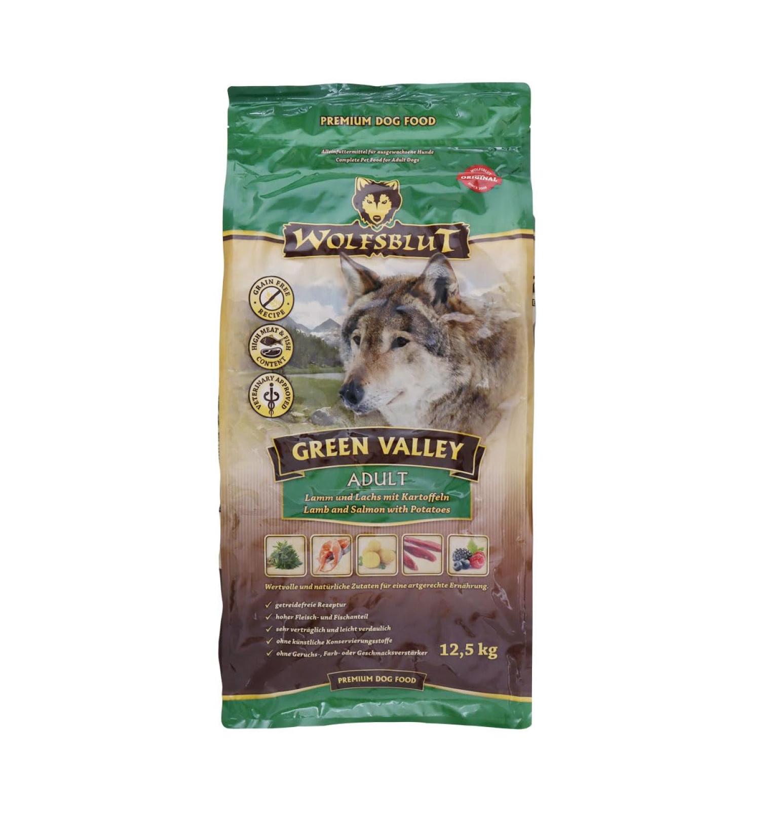 Wolfsblut Green Valley Adulte 12 5 kg - Buy Online on GoSupps.com