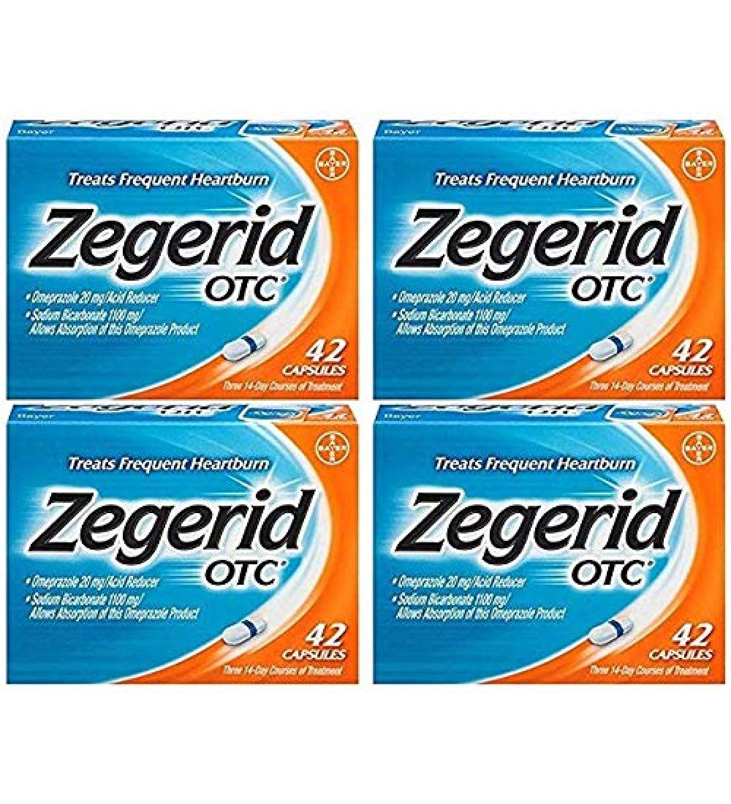 Zegerid OTC Capsules 42-count (4 Pack) Ko#xD - Buy Online on GoSupps.com