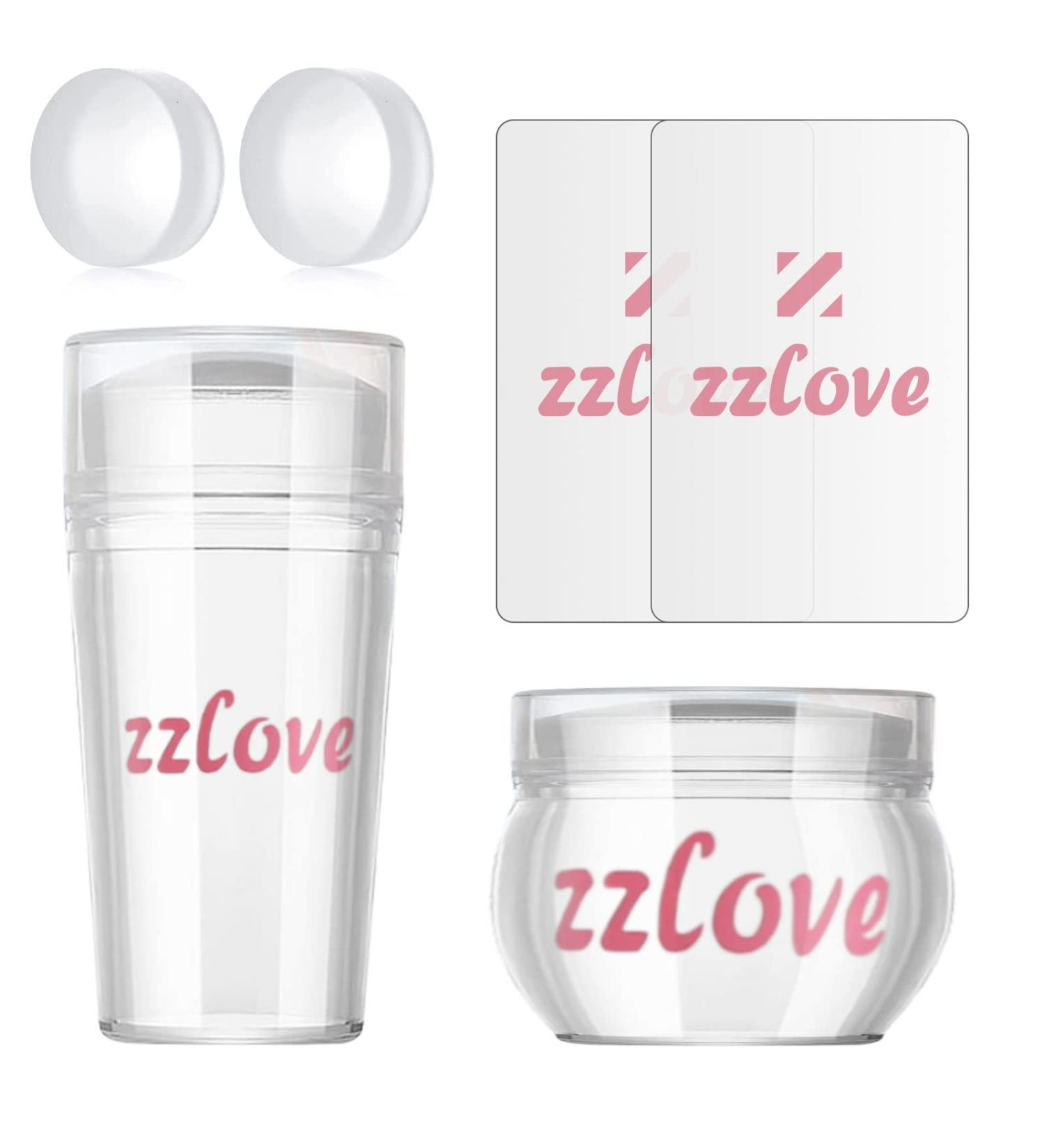 zzlove Nail Silicone Print Fake French Manicure Tools - White Edge Design - Buy Online on GoSupps.com