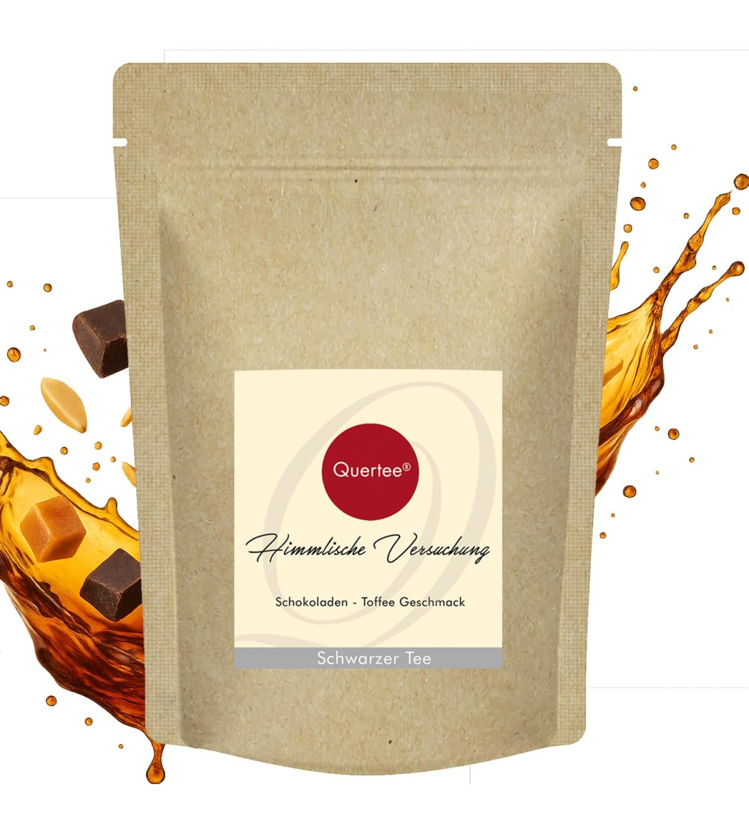  Quertee Quertee - Black Tea - "Tarte Versuchung" - Chocolate Toffee (200 g) - Buy Online on GoSupps.com