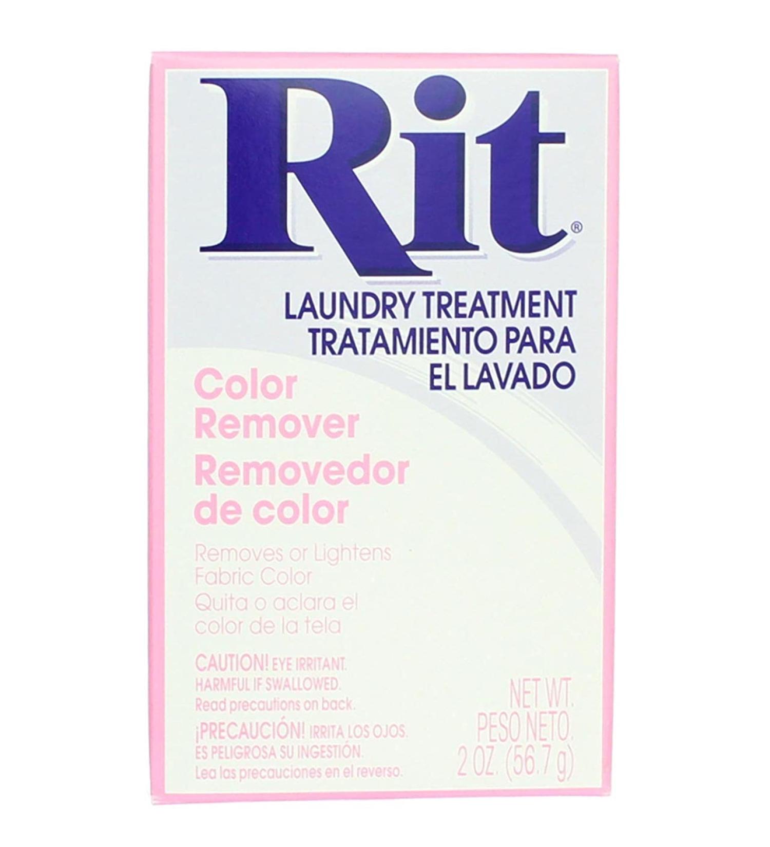Rit 60 1 Oz Powder Color Remover - Effective Stain Remover for Fabric & Clothing | Fast International Shipping - Buy Online on GoSupps.com