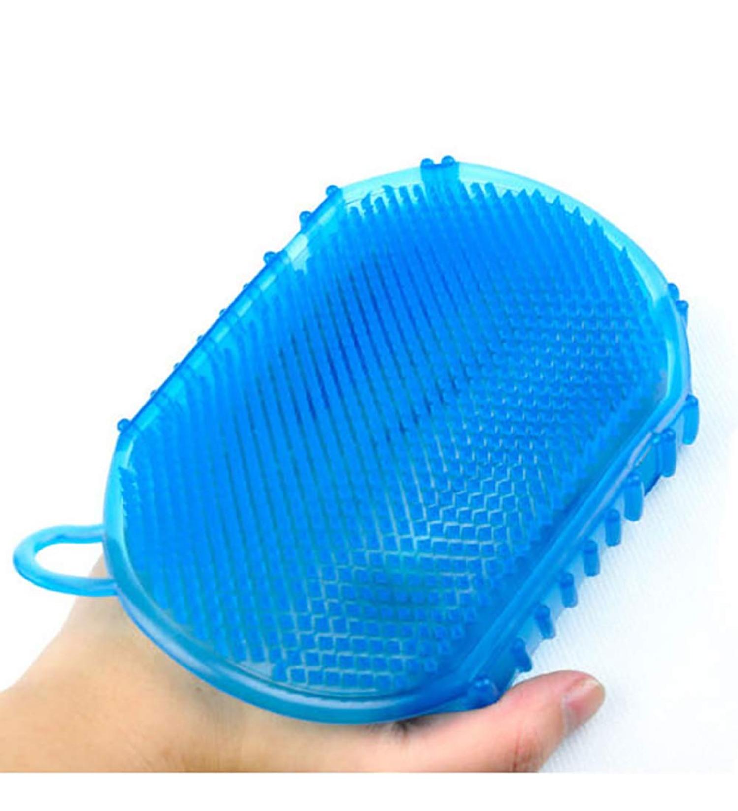 Hilai Silicone Massage Glove - Anti-Cellulite Bath Brush for Slimming & Relaxation | International Shipping Available - Buy Online on GoSupps.com