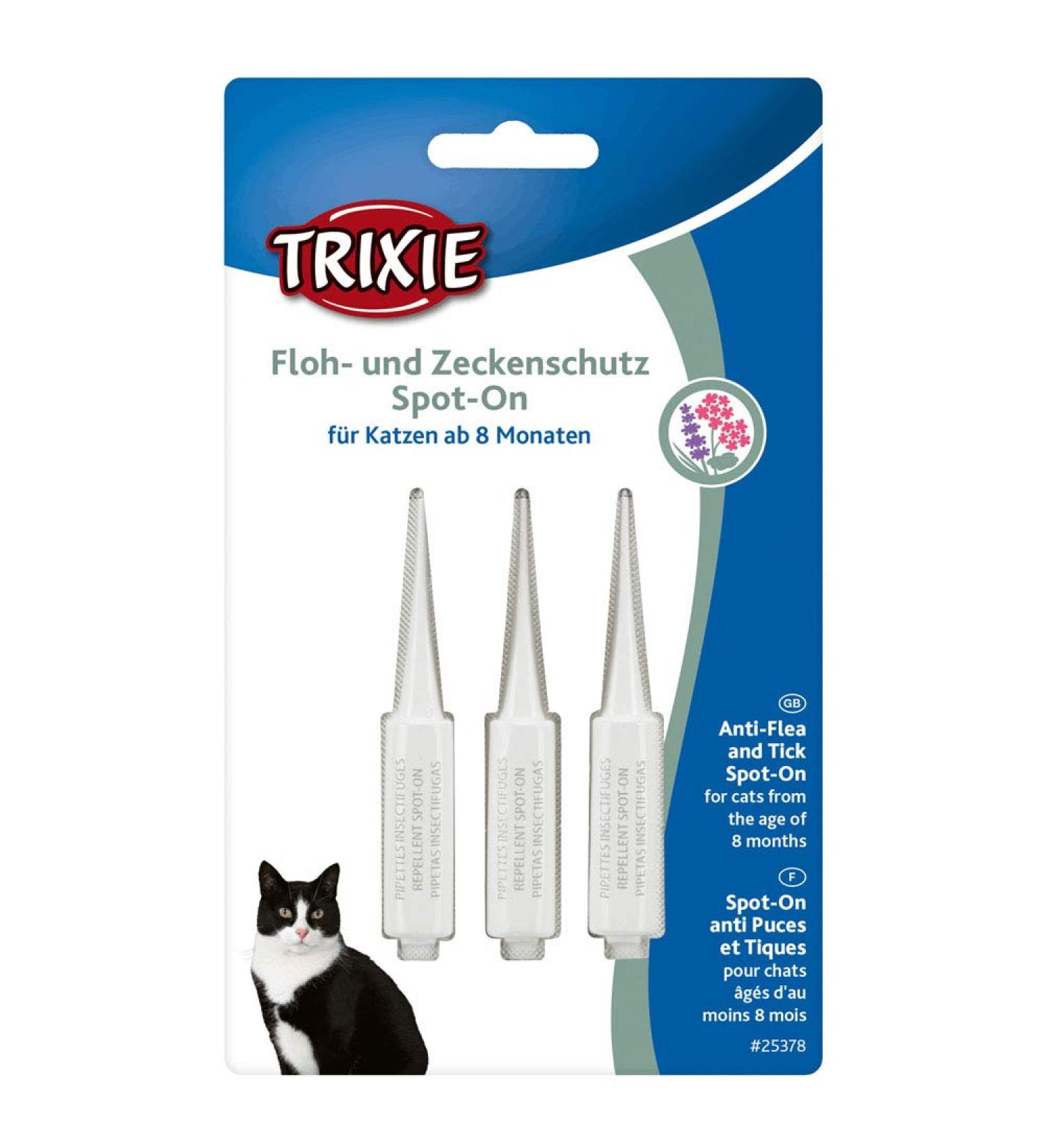 Trixie Flea and Tick Protection Spot-On Cat Cat over 8 months - You will receive 1 pack/s Pack contents 3 ml